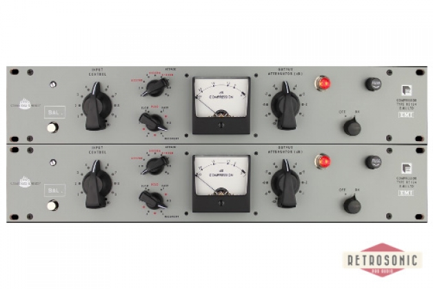 Chandler RS-124 Mastering pair. Stepped Input and Output controls .