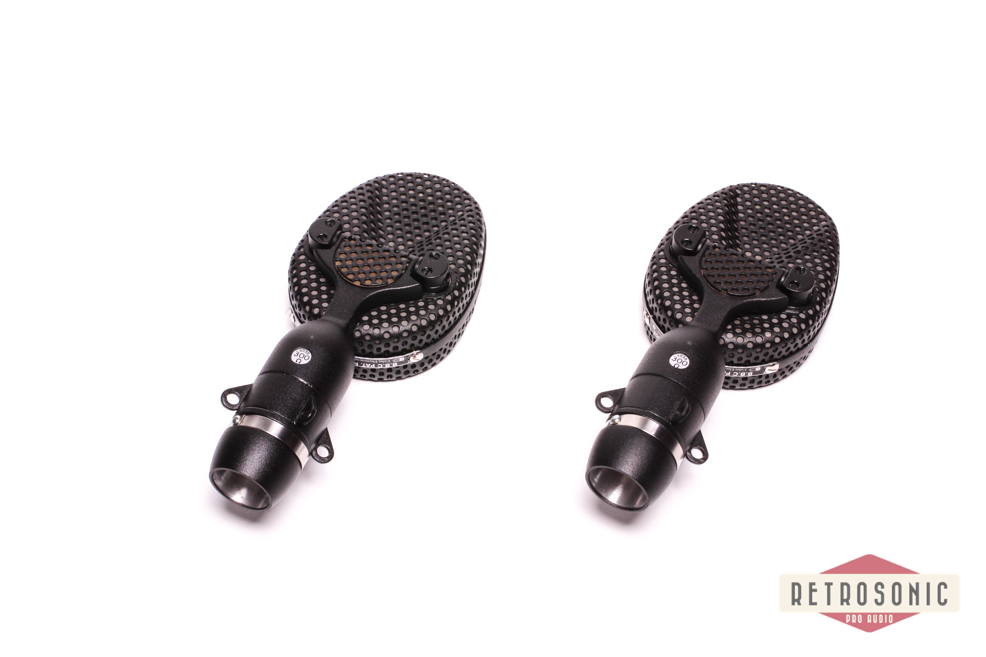 Coles 4038 Studio Ribbon Microphone Stereo Pair