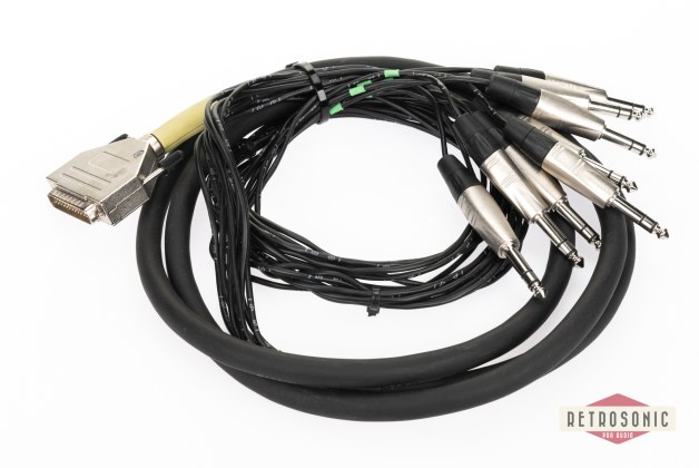 Cordial Analog 2.90m 8-pair cable DB25-XLR TRS Plug