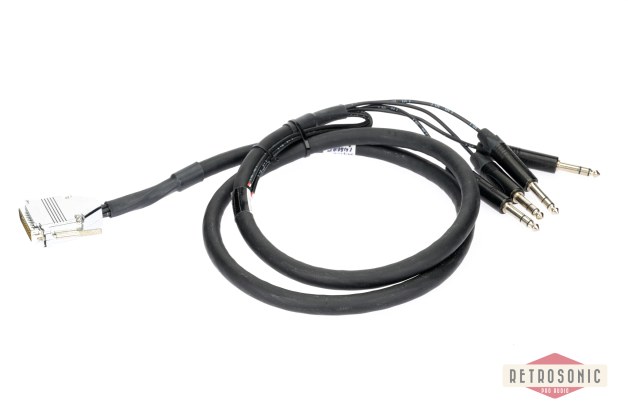 Cordial CMS 8 multipair DB25-4 x Neutrik TRS Plug. 1.2m