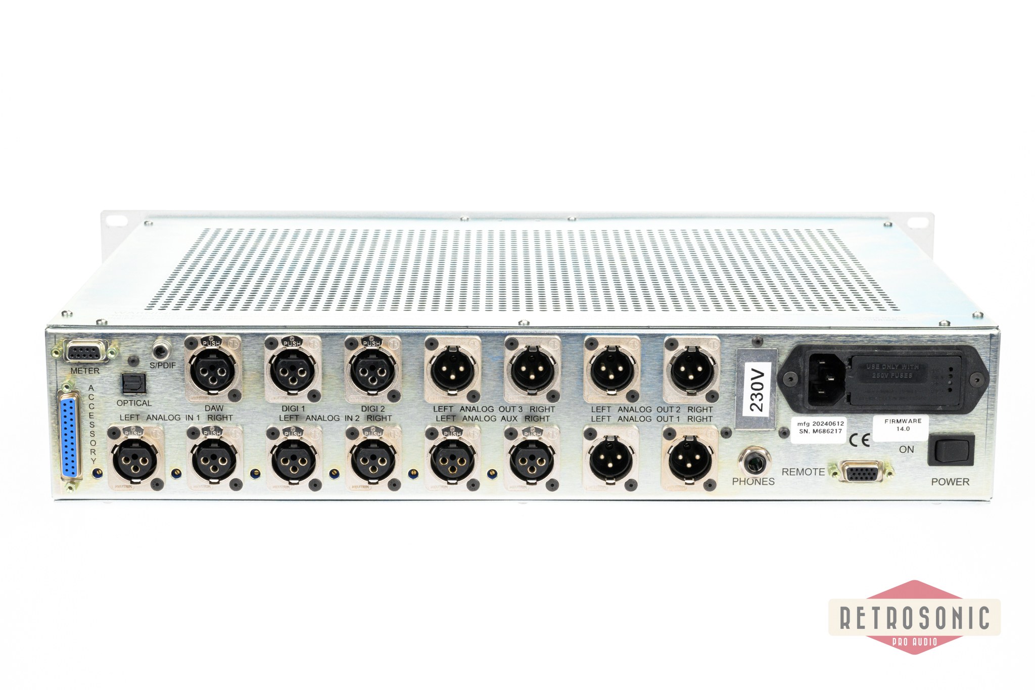 Crane Song Avocet 2A Stereo Monitor Controller & DA-converter