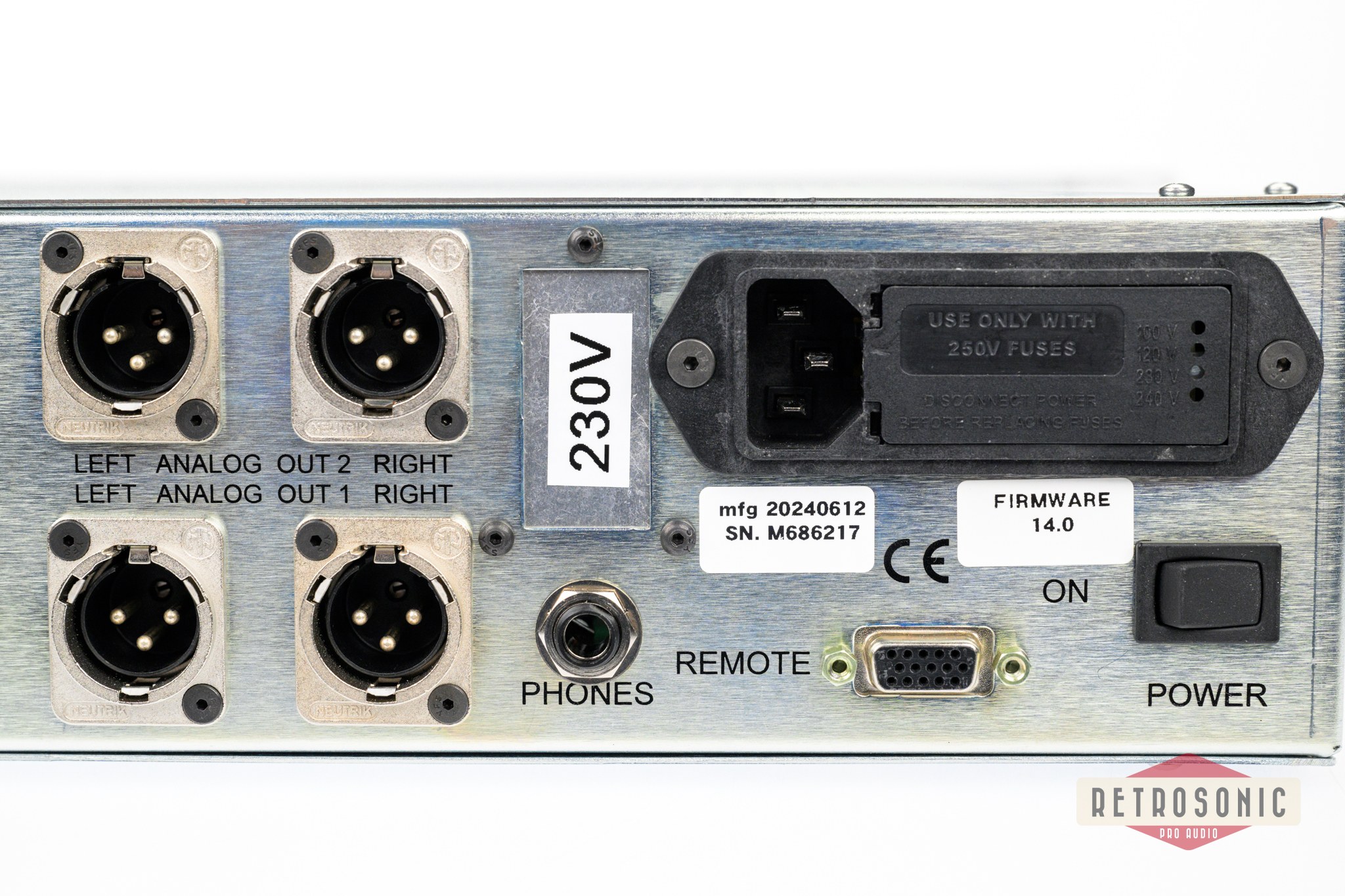 Crane Song Avocet 2A Stereo Monitor Controller & DA-converter