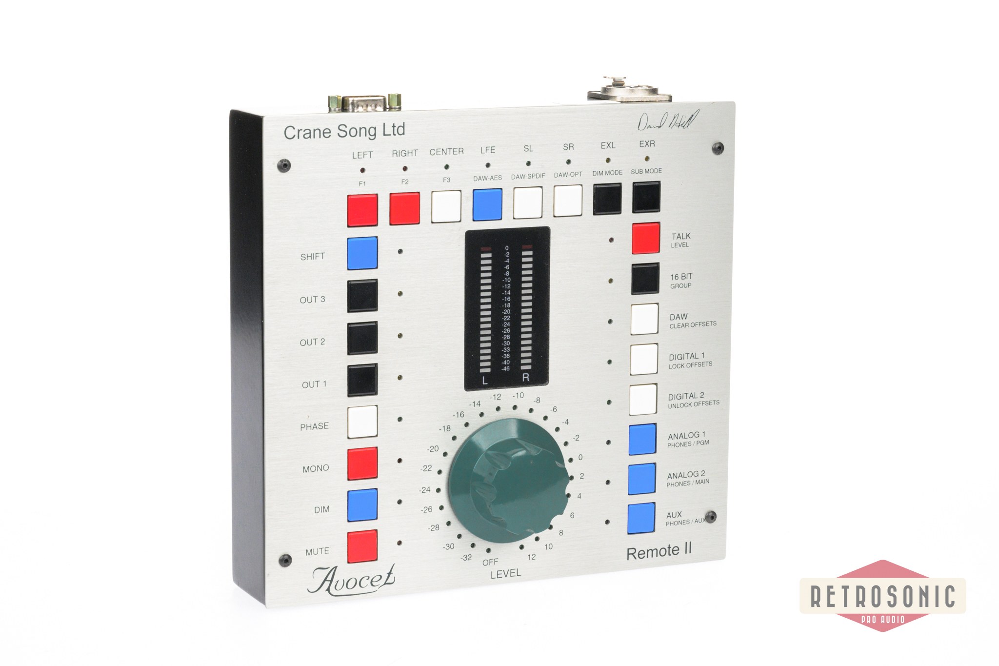 Crane Song Avocet 2A Stereo Monitor Controller & DA-converter