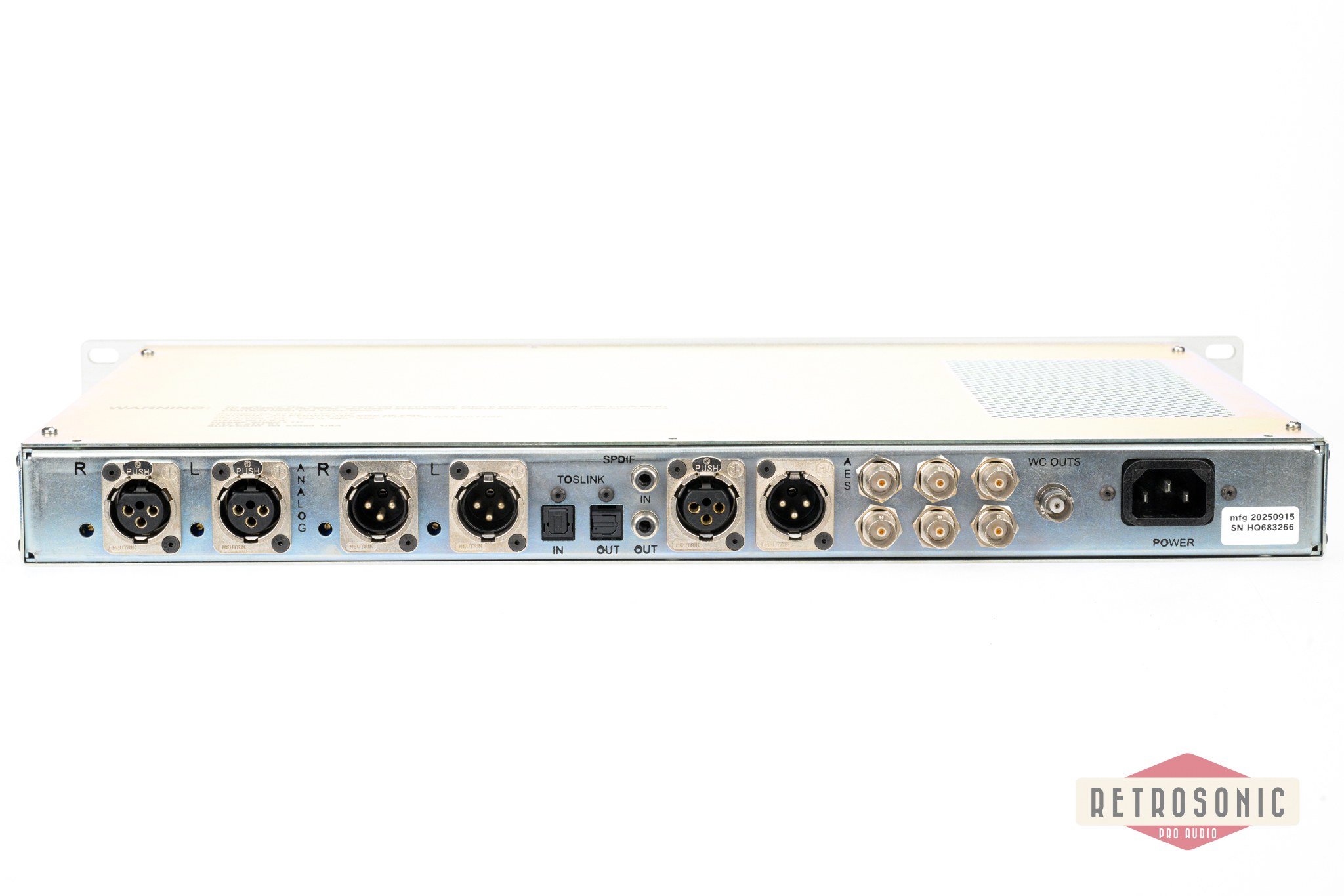 Crane Song HEDD Quantum 1U 24/192 AD, DA