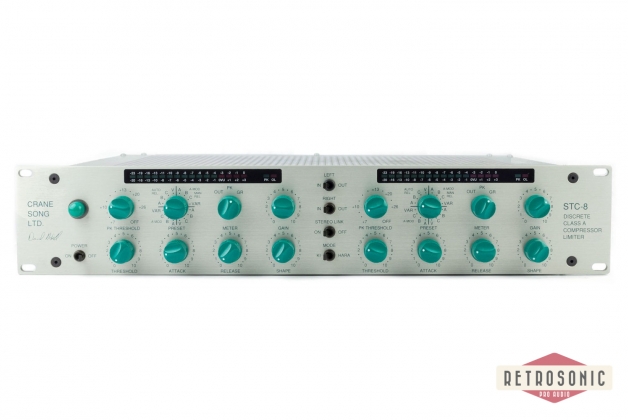 retrosonic - Crane Song STC-8/H 2U STC-8 w/detented gain switches