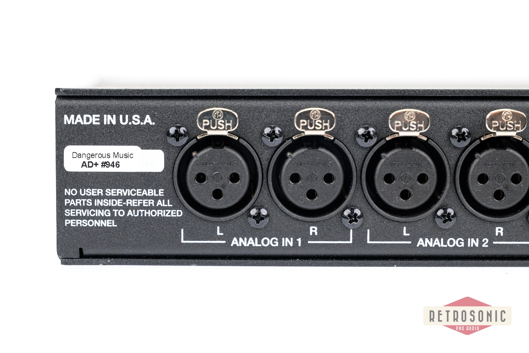 Dangerous Music AD+ Stereo A/D Converter