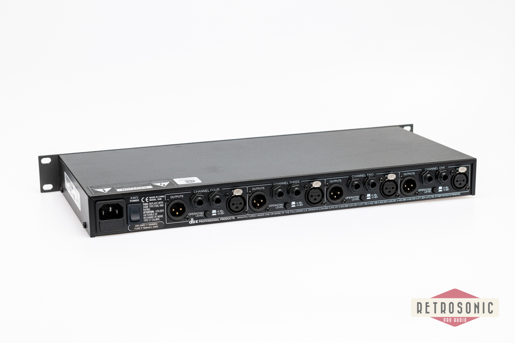 DBX 1046 Quad Compressor Limiter