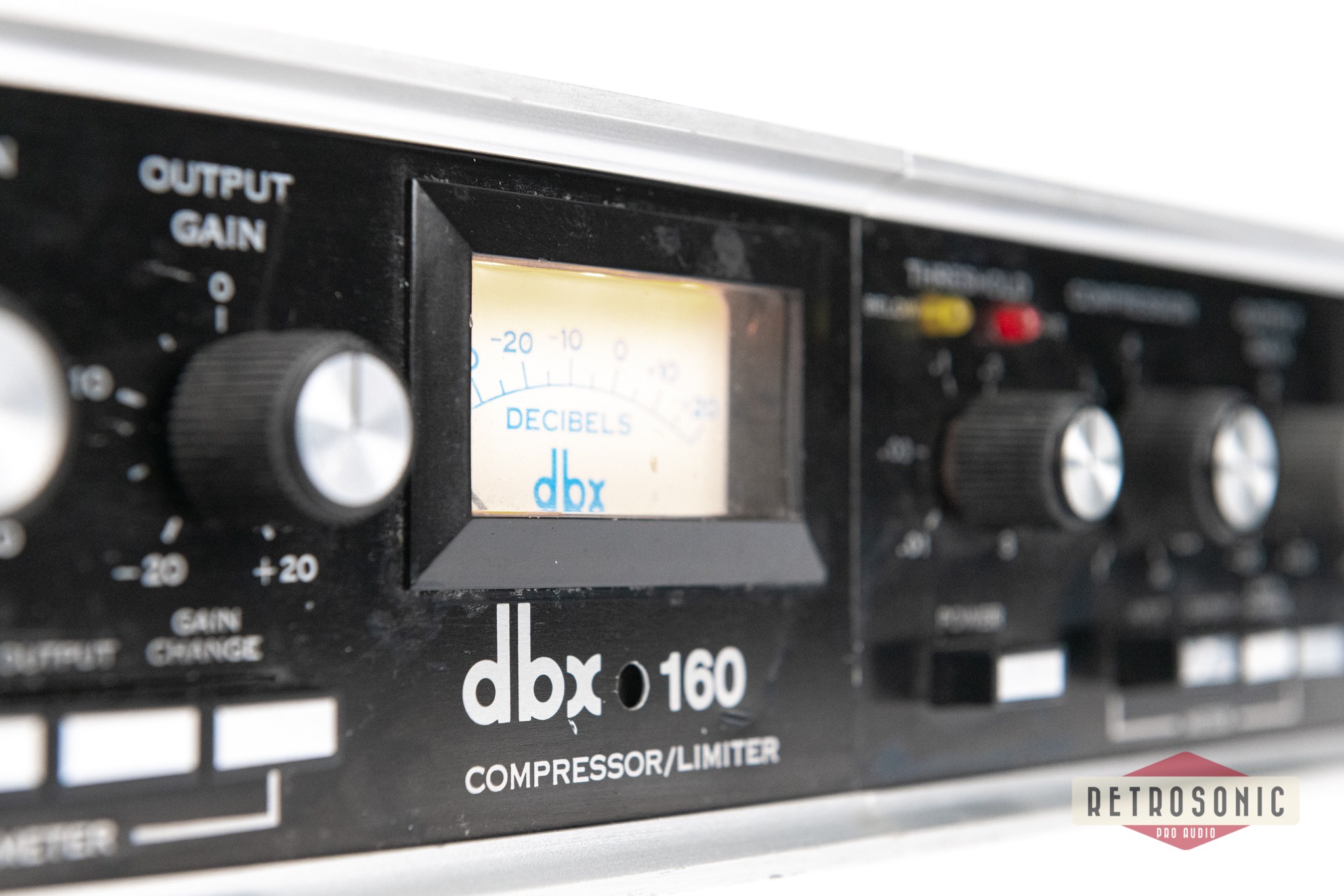 DBX 160 VU Compressor/Limiter pair