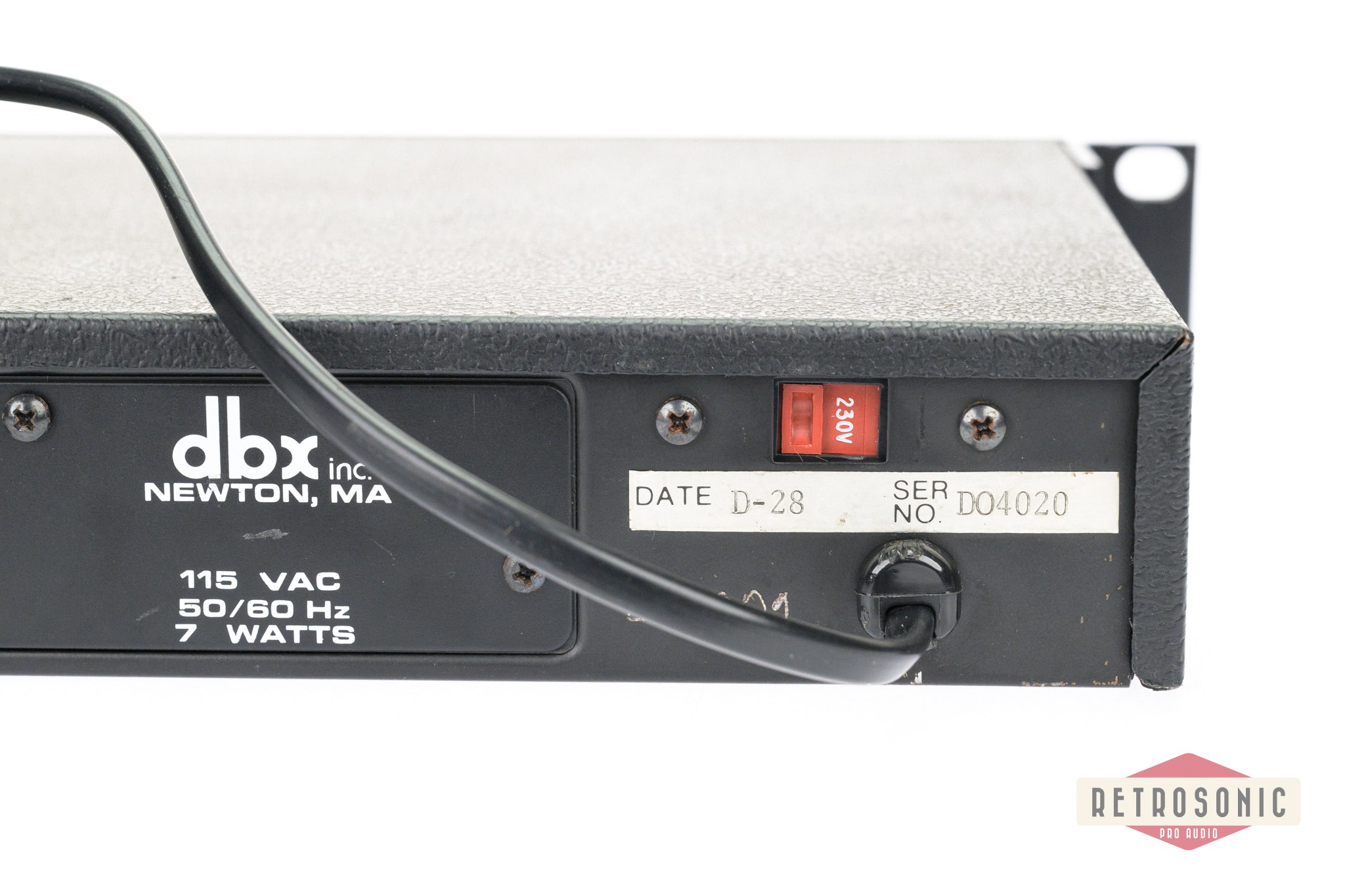 DBX 160 X Compressor Limiter #3