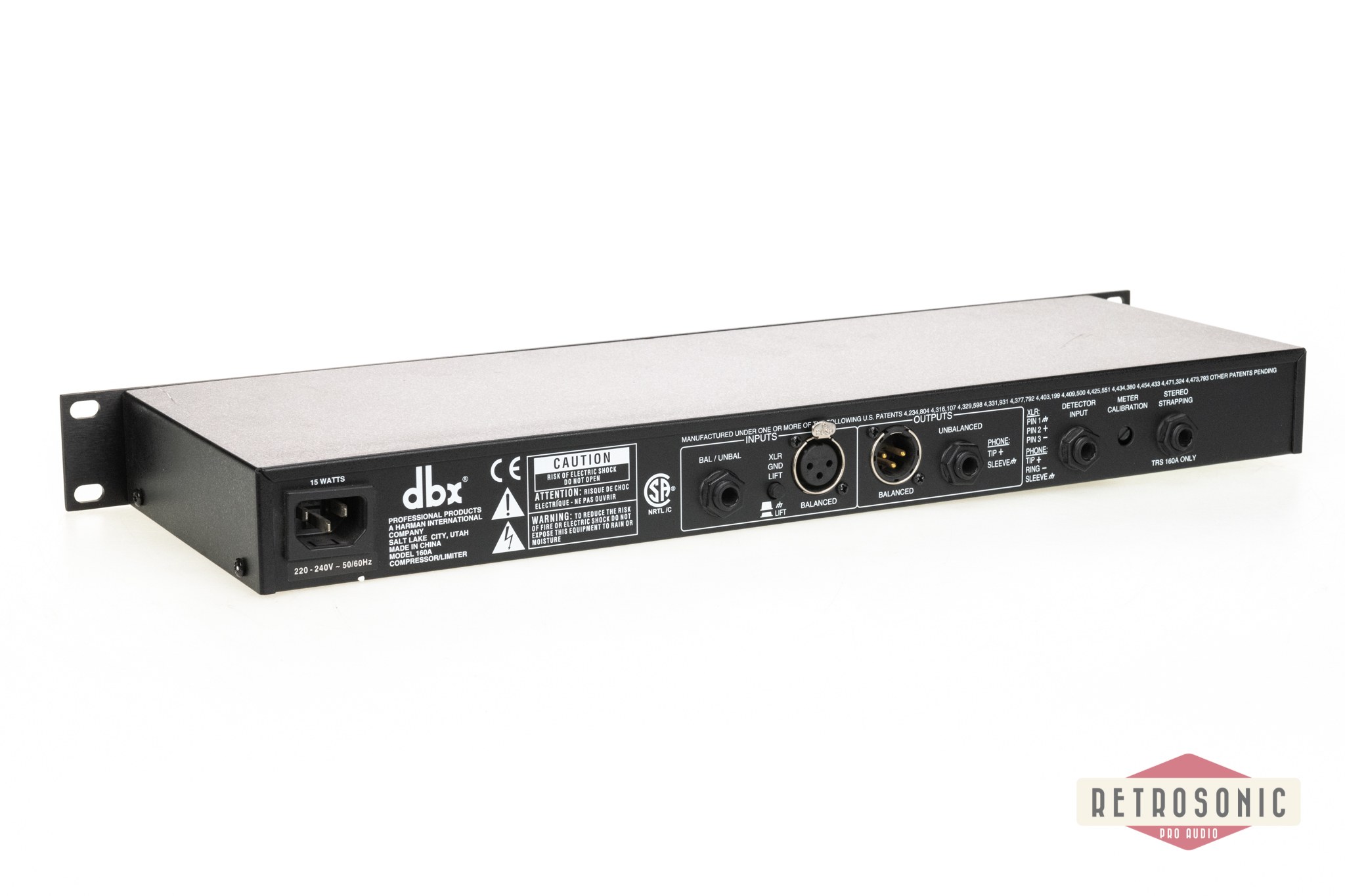dbx 160A Compressor Limiter #01012403