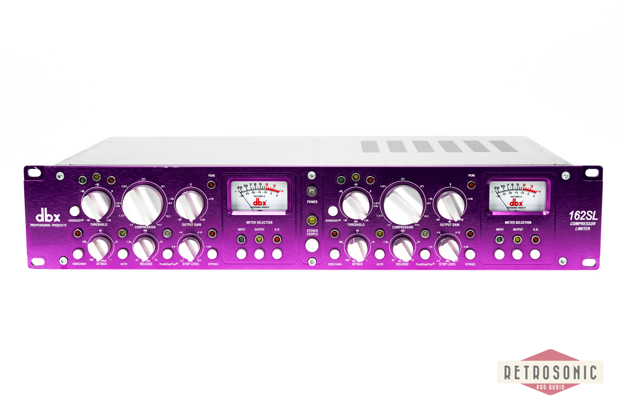 dbx 162SL Purple Series Stereo Compressor/Limiter