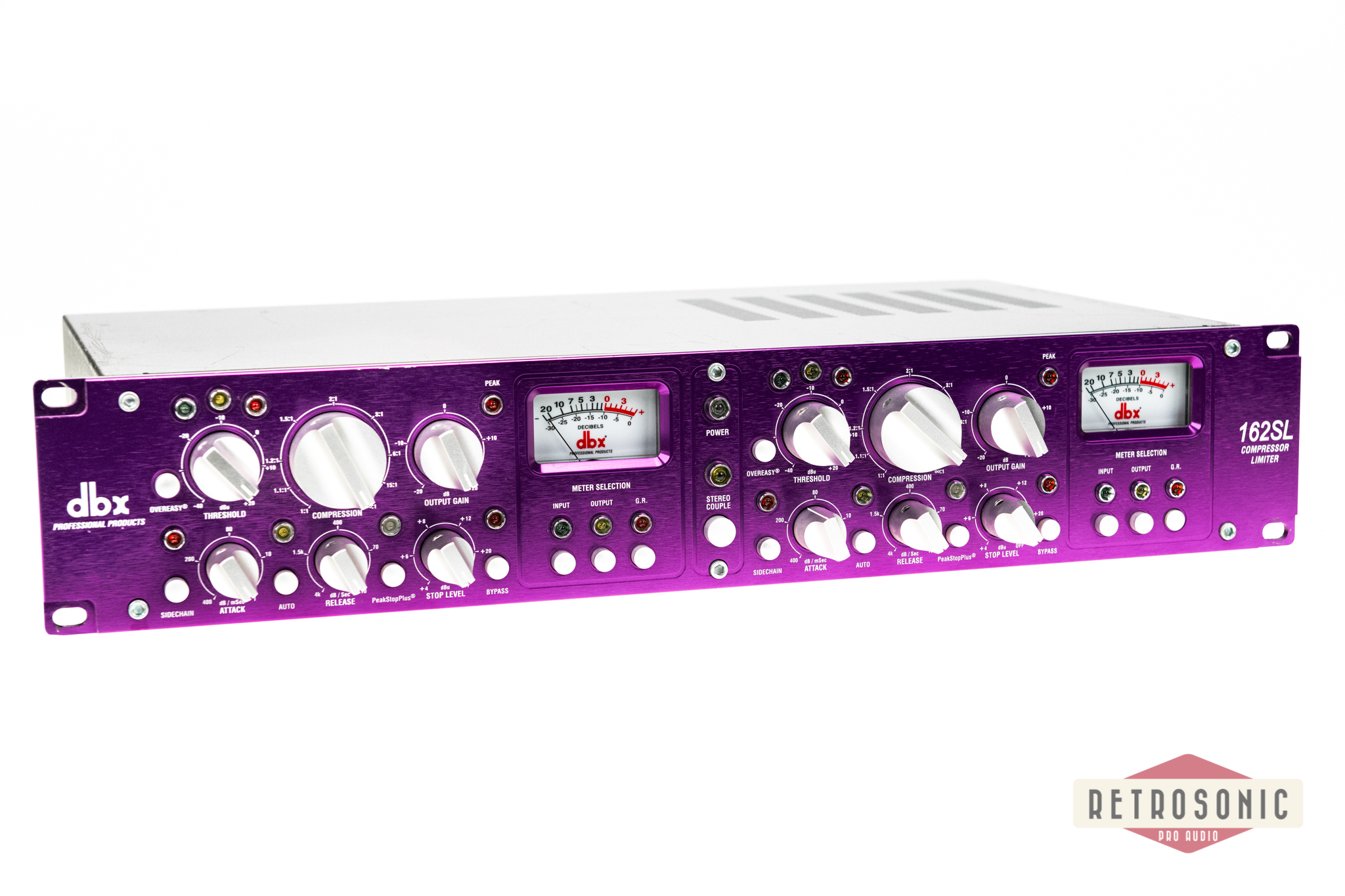 dbx 162SL Purple Series Stereo Compressor/Limiter
