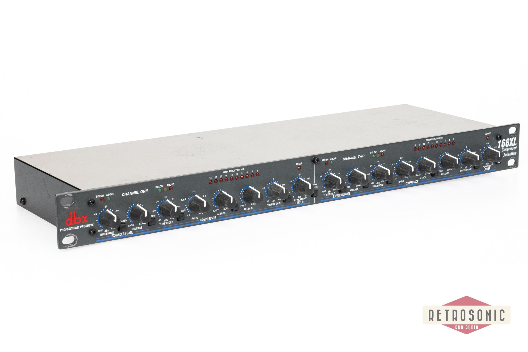 DBX 166XL Compressor / Limiter / Gate