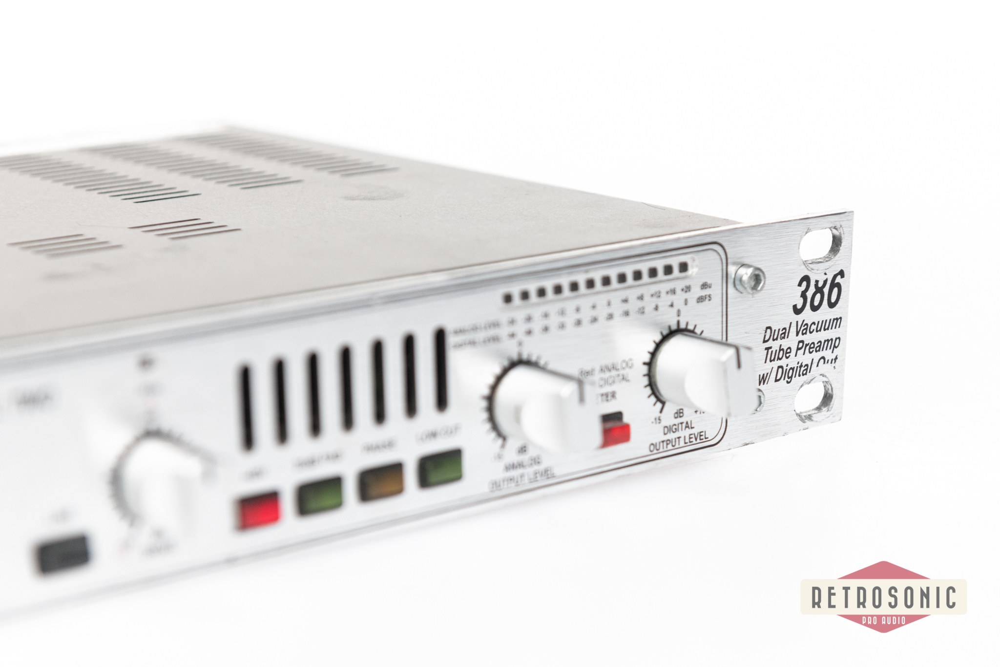 DBX 386 Dual Tube Preamp with Digital Out