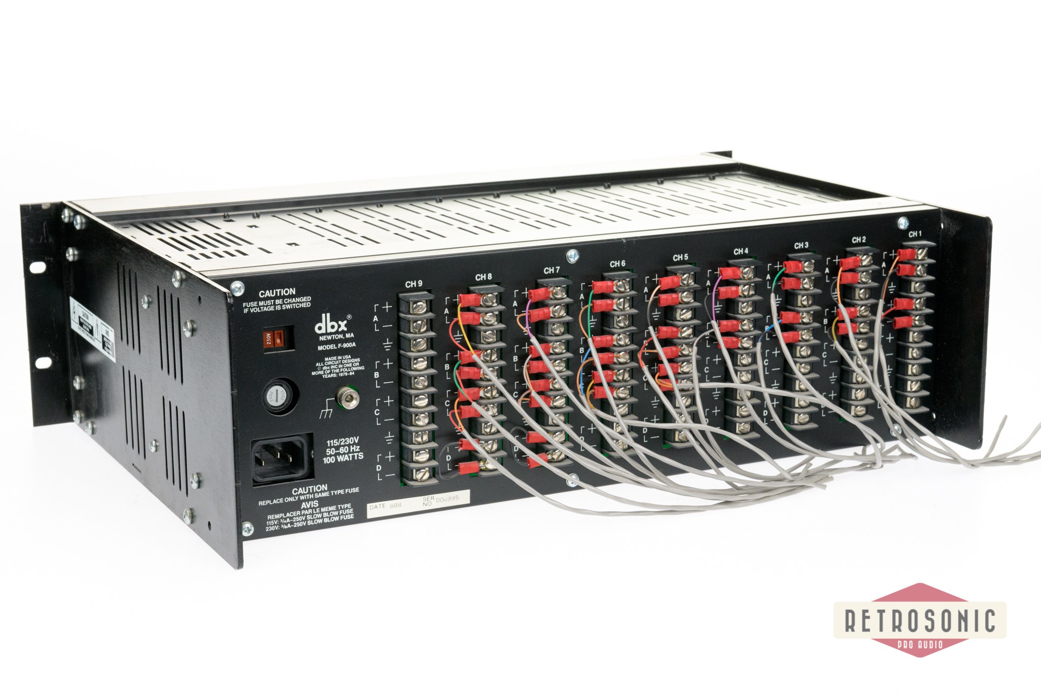 DBX 900 9-Slot Rack