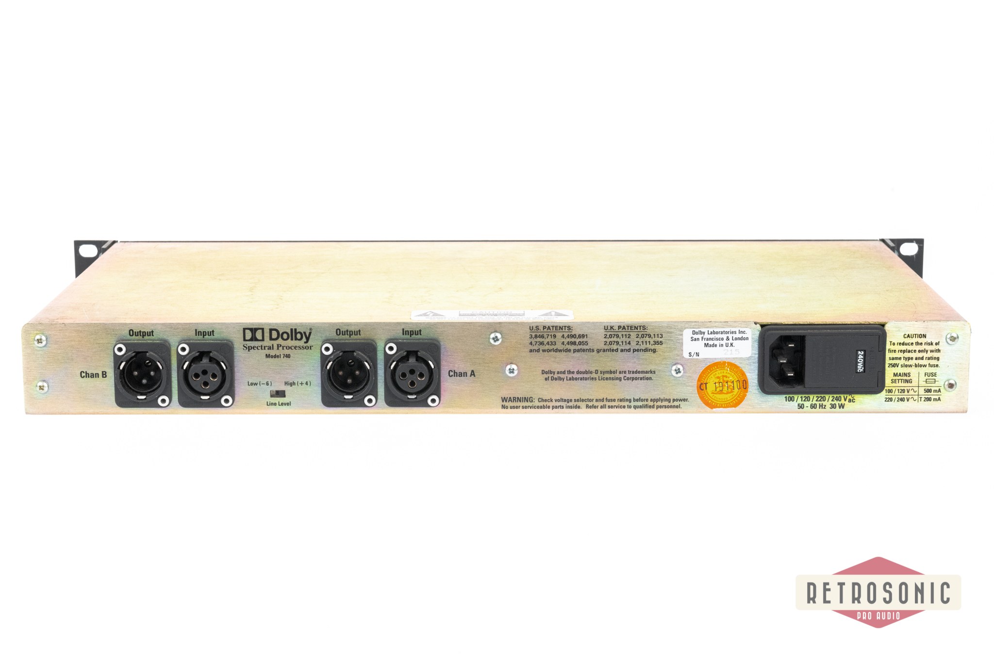 Dolby 740 Spectral Processor #2