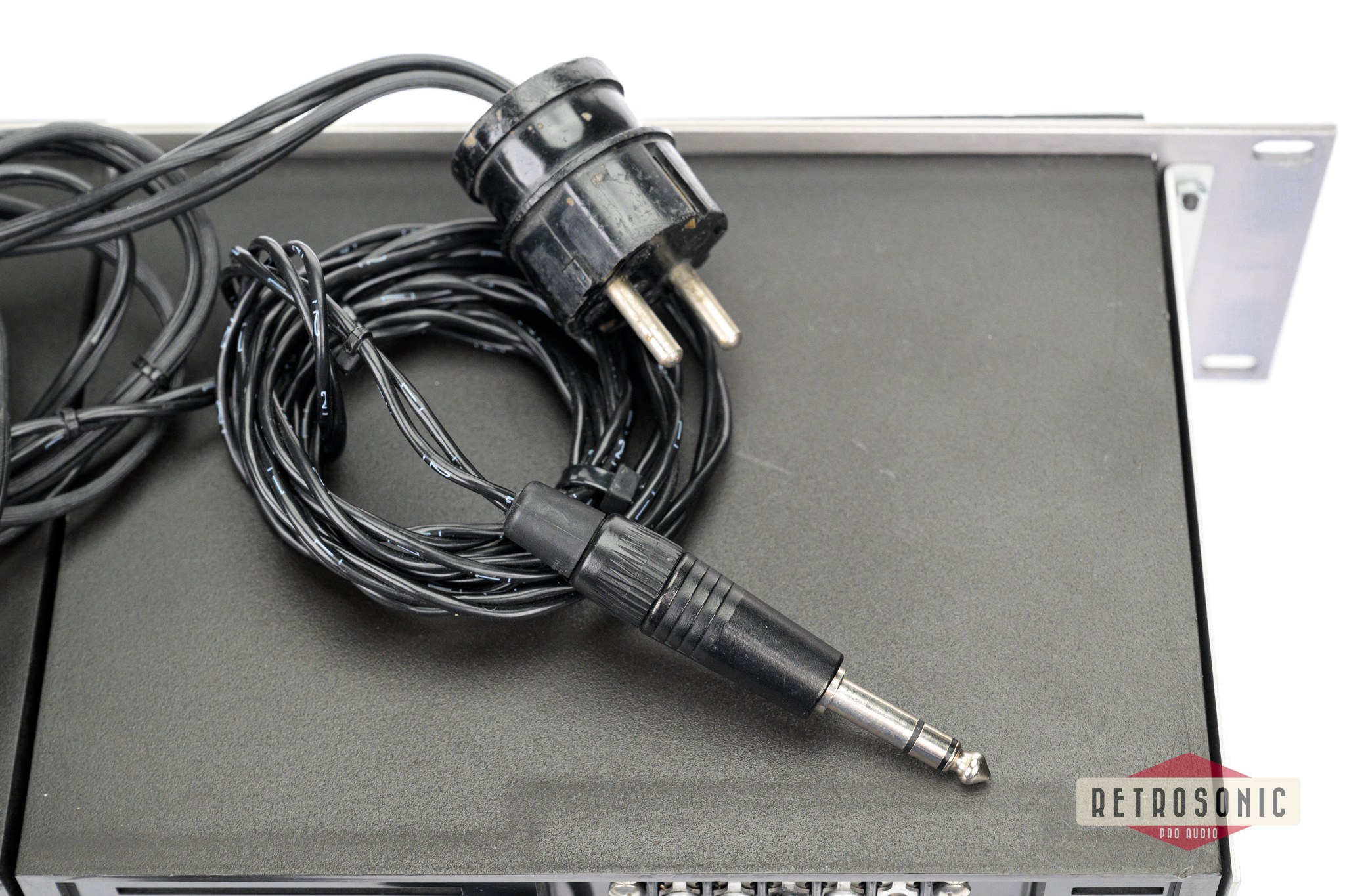 Dorrough Model 40-A - Stereo Audio Level Meter racked