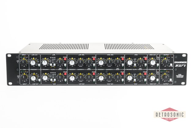 Drawmer 1971 Dual 4-band Parametric EQ