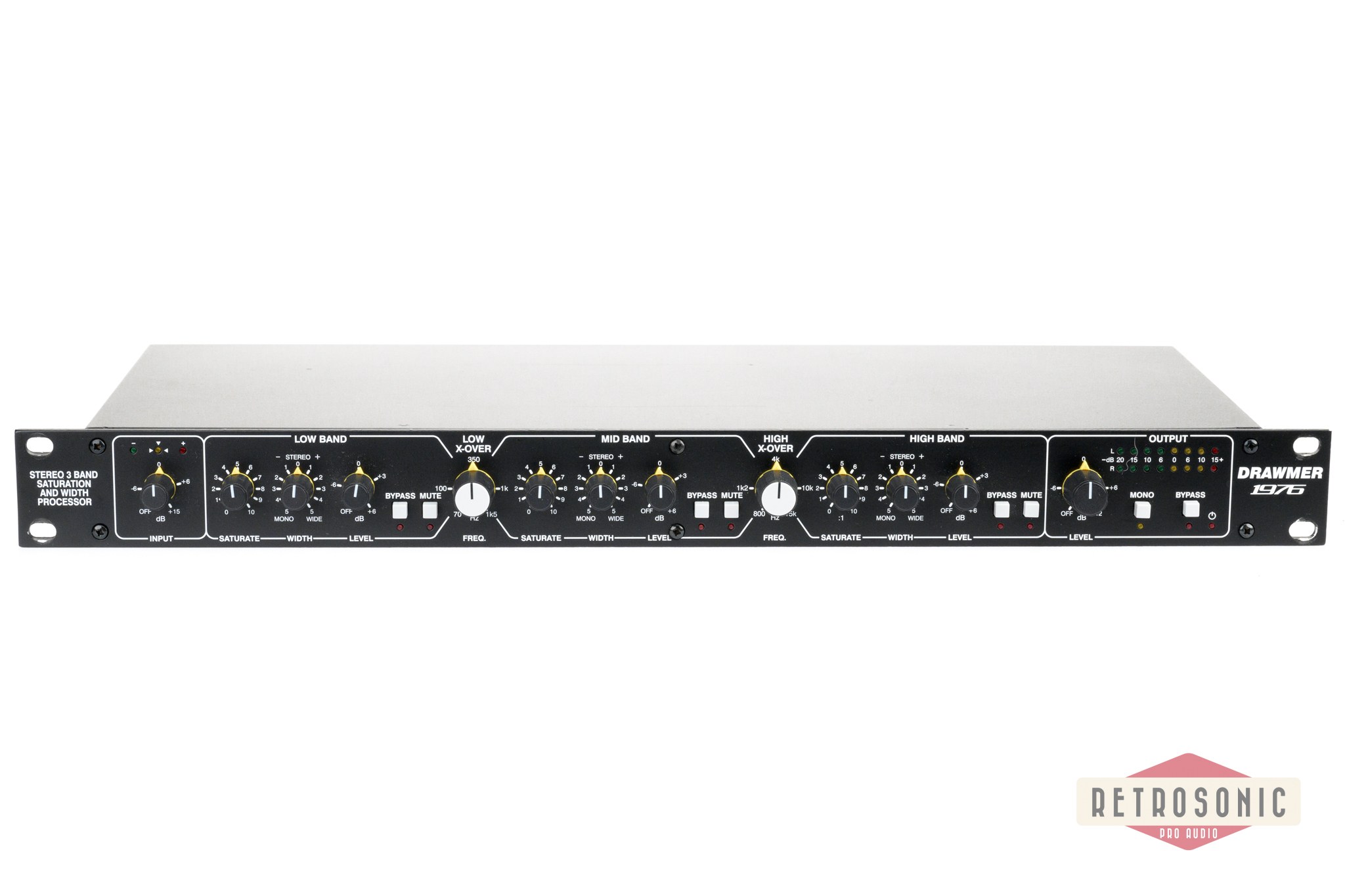 Drawmer 1976 Stereo Saturation and Width Processor