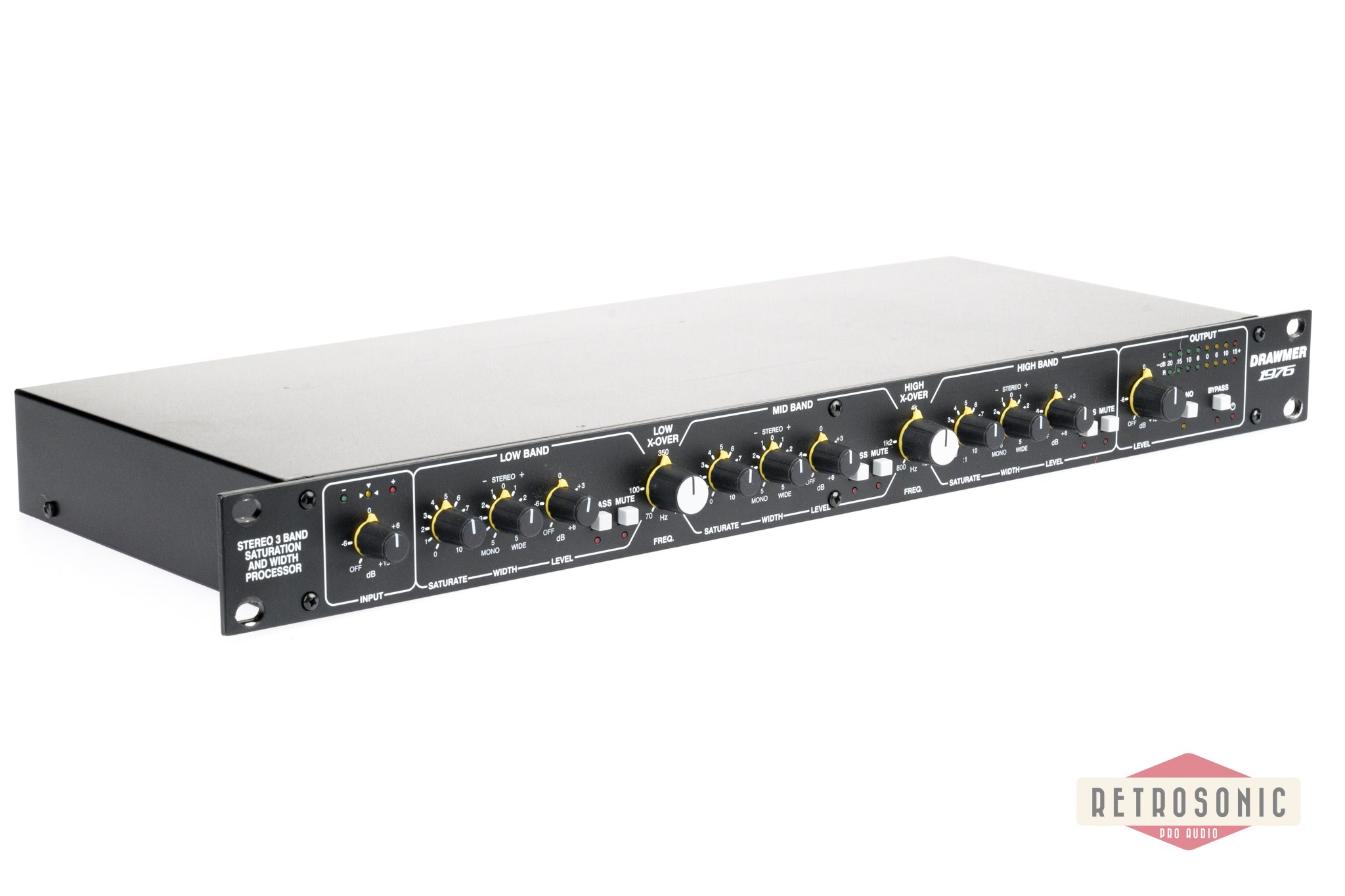 Drawmer 1976 Stereo Saturation and Width Processor