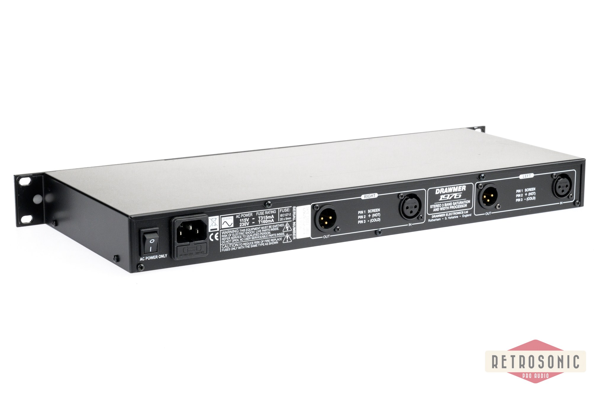 Drawmer 1976 Stereo Saturation and Width Processor