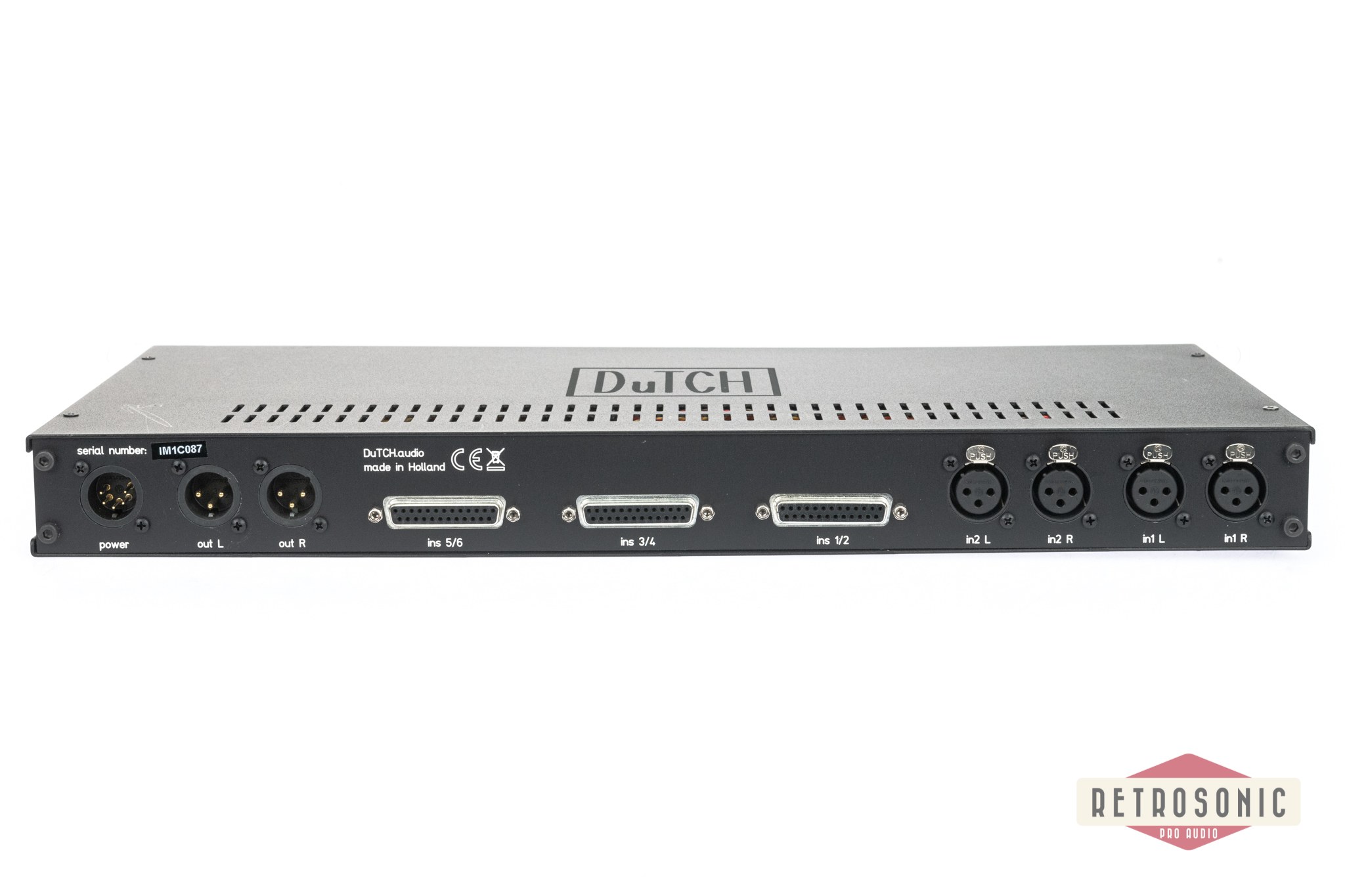 Dutch Audio M1.2S Switcher special edition, dual input