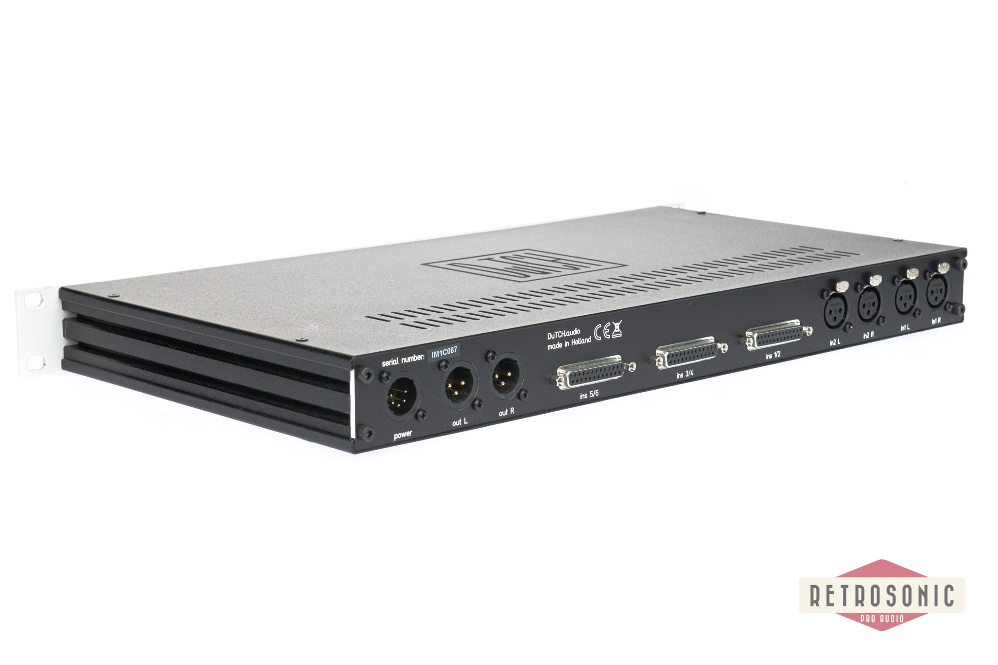 Dutch Audio M1.2S Switcher special edition, dual input