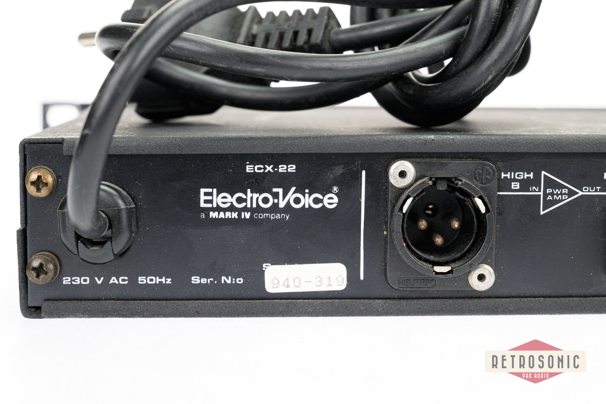 Electro-Voice ECX22 Stereo 2-Way Crossover