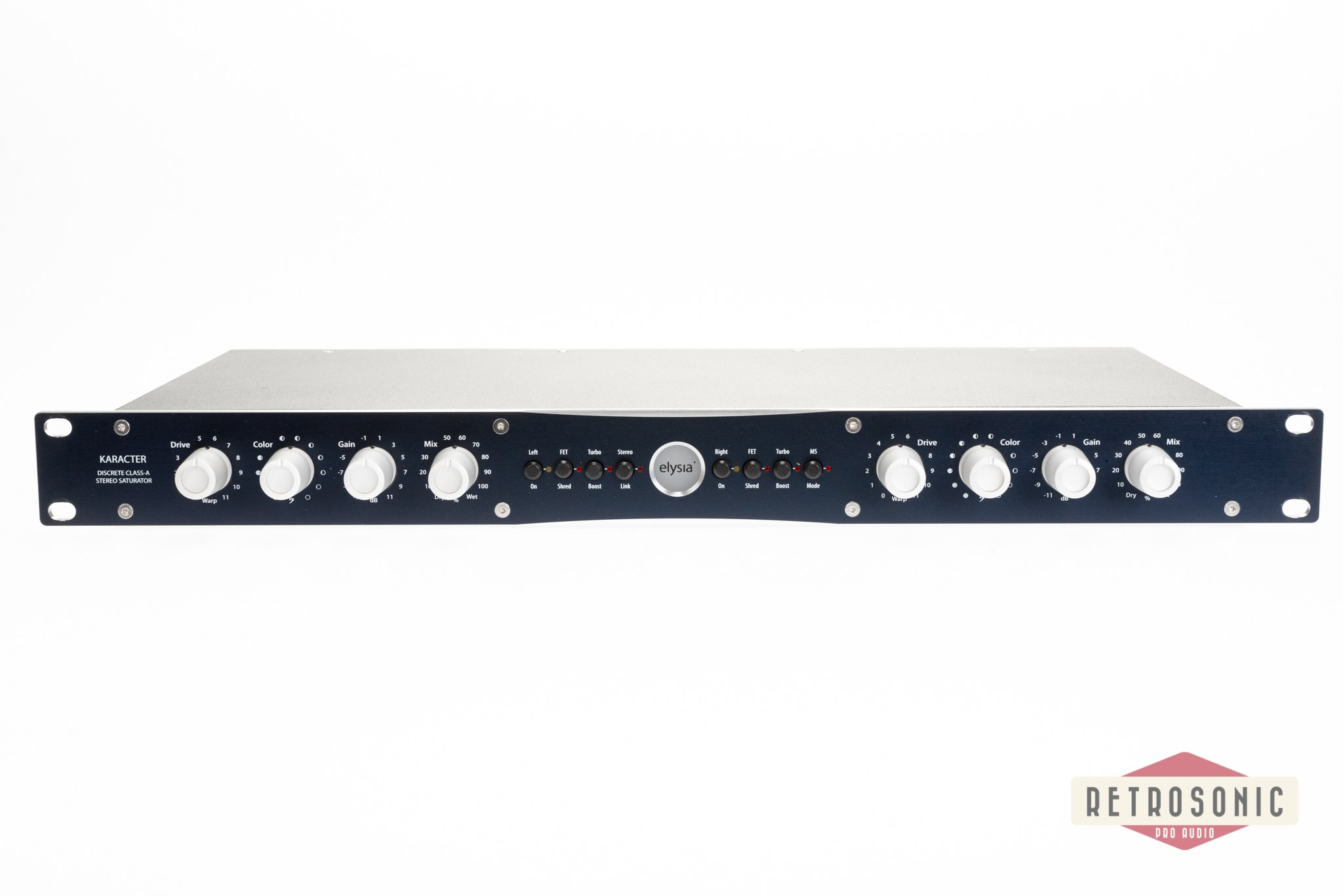 Elysia Karacter Stereo Saturator rack