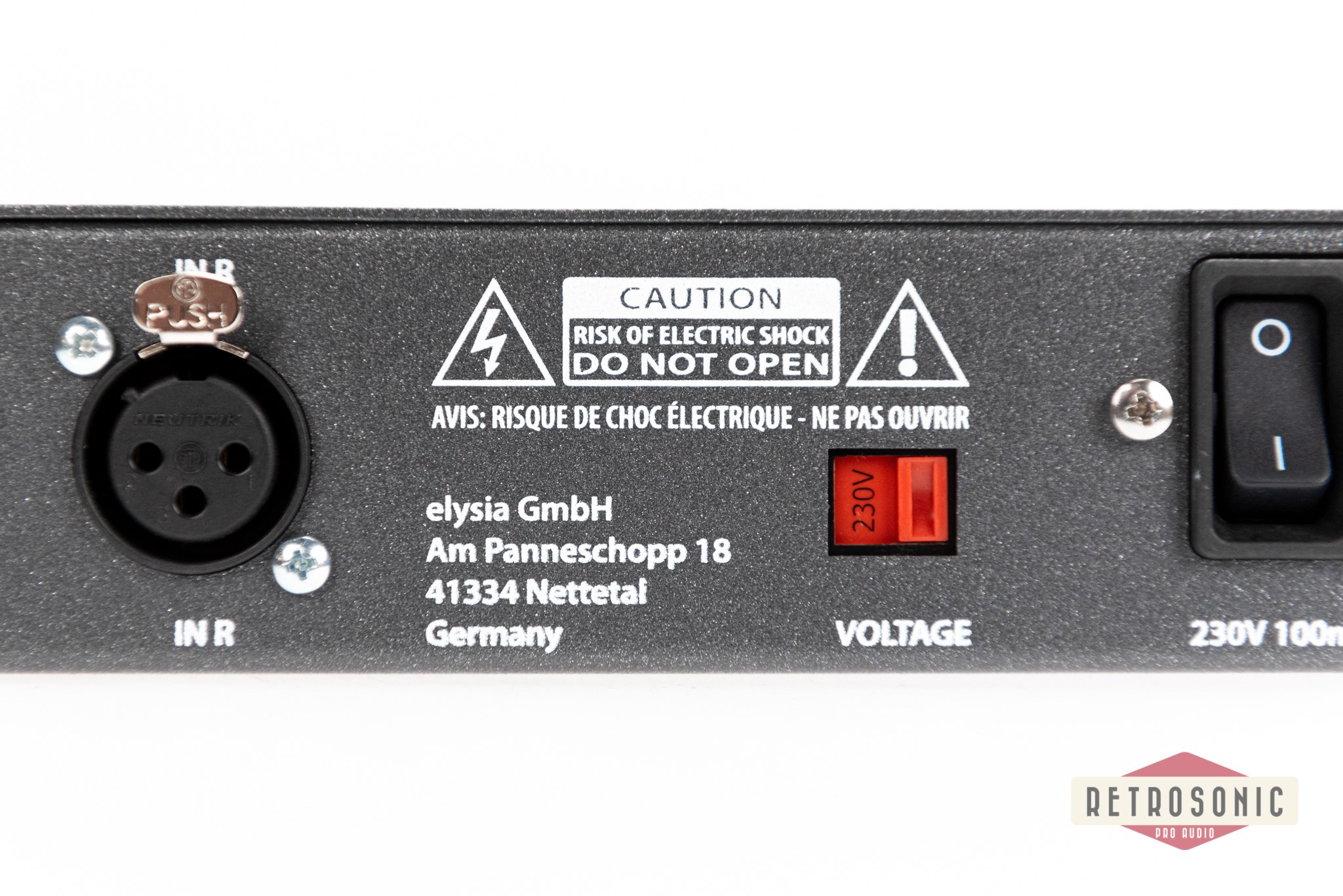 Elysia Karacter Stereo Saturator rack