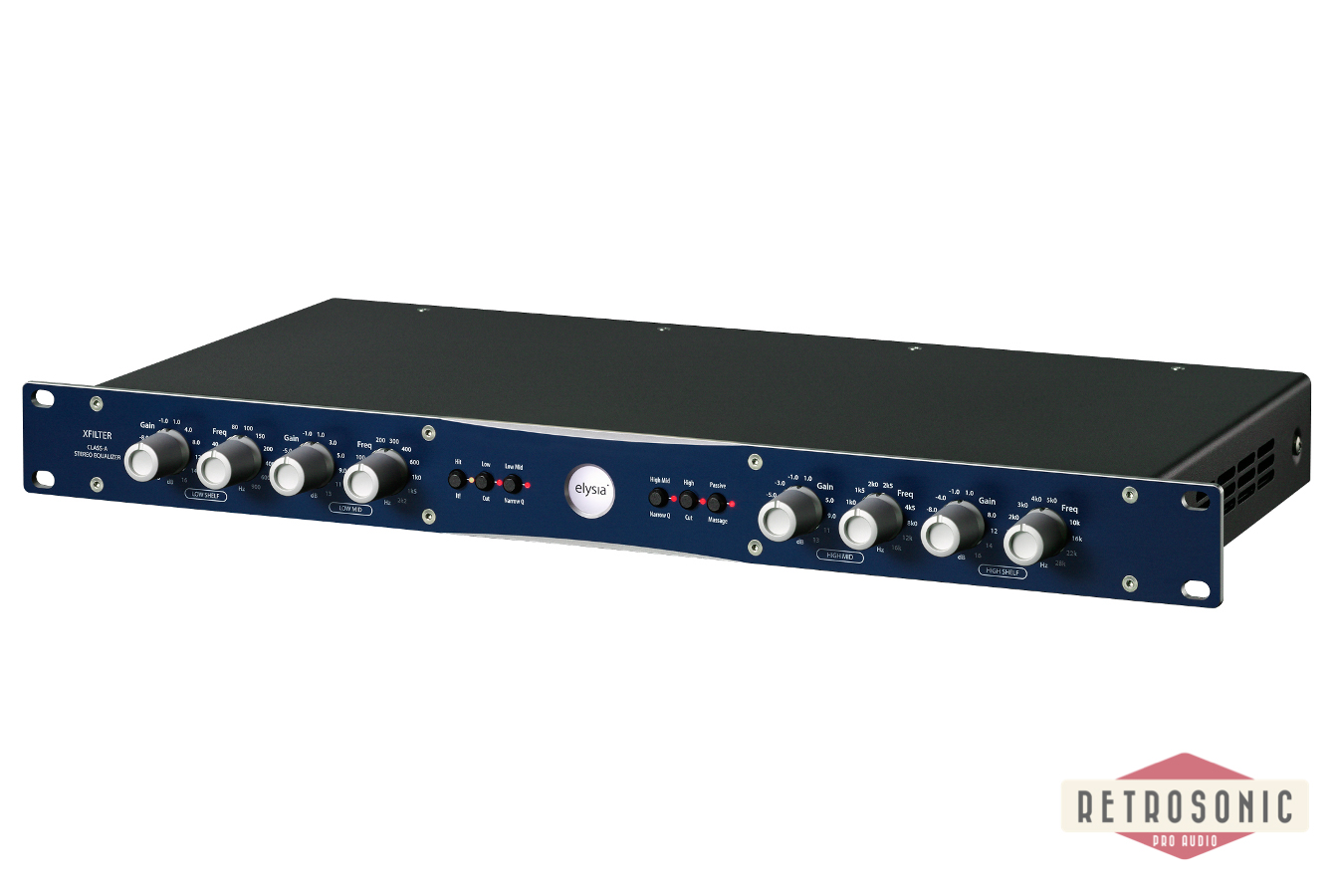 Elysia xfilter 19 inch Stereo Equalizer