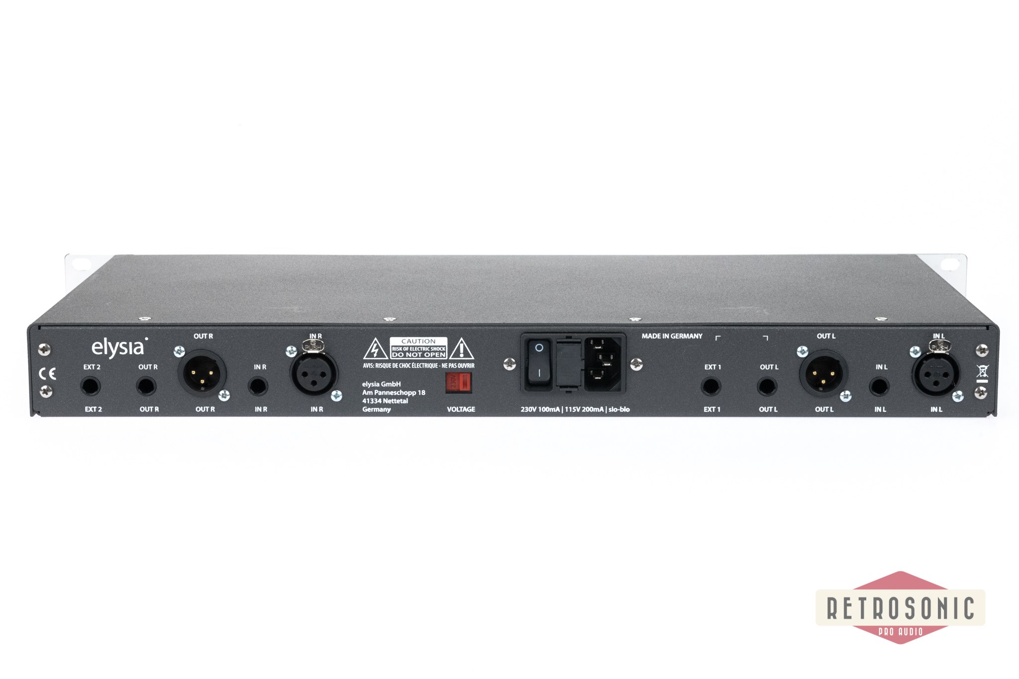 Elysia xfilter rack