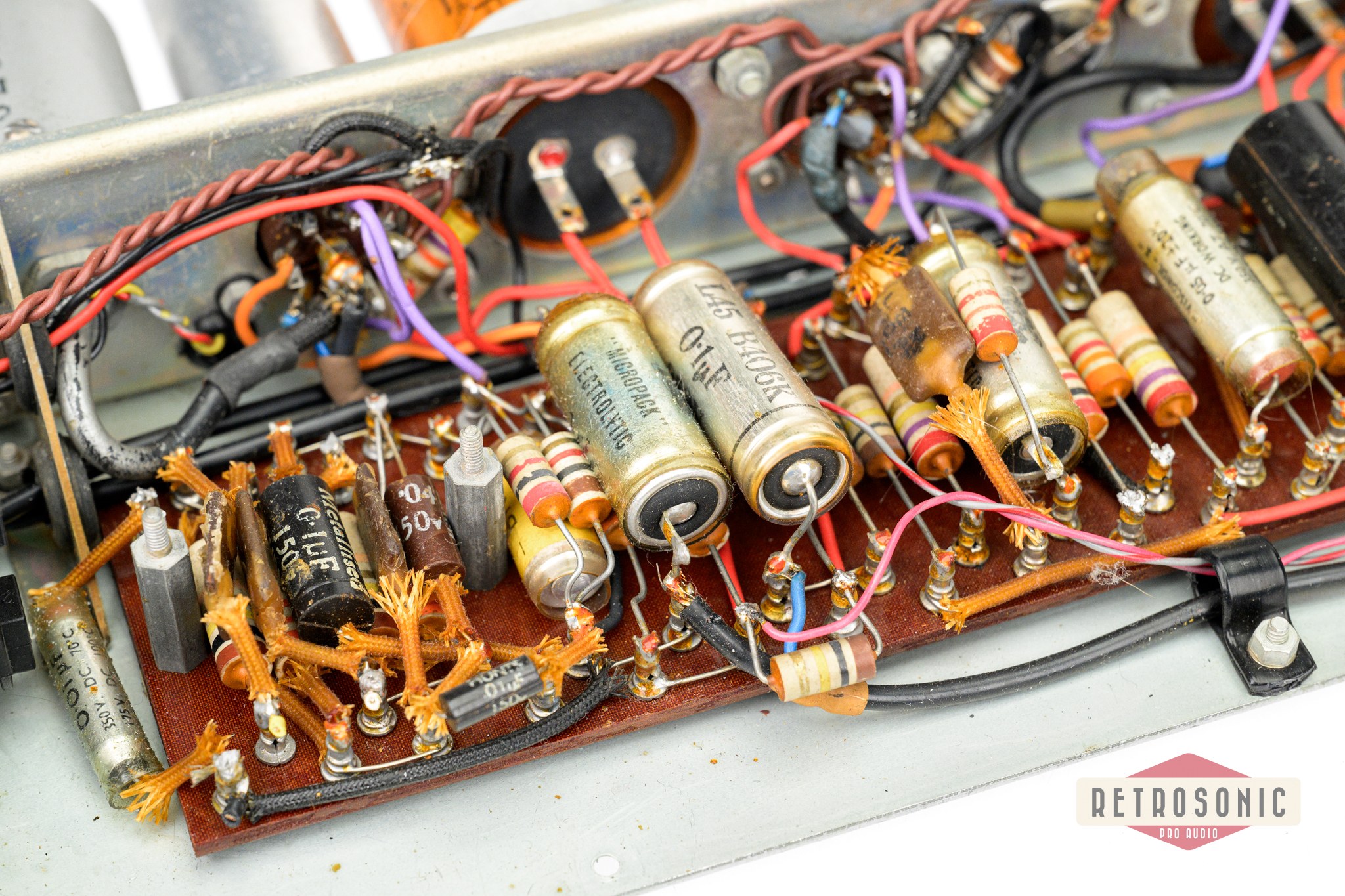 EMI RE301 / TR52 Tube Mic-/Line Preamp pair early 60´s