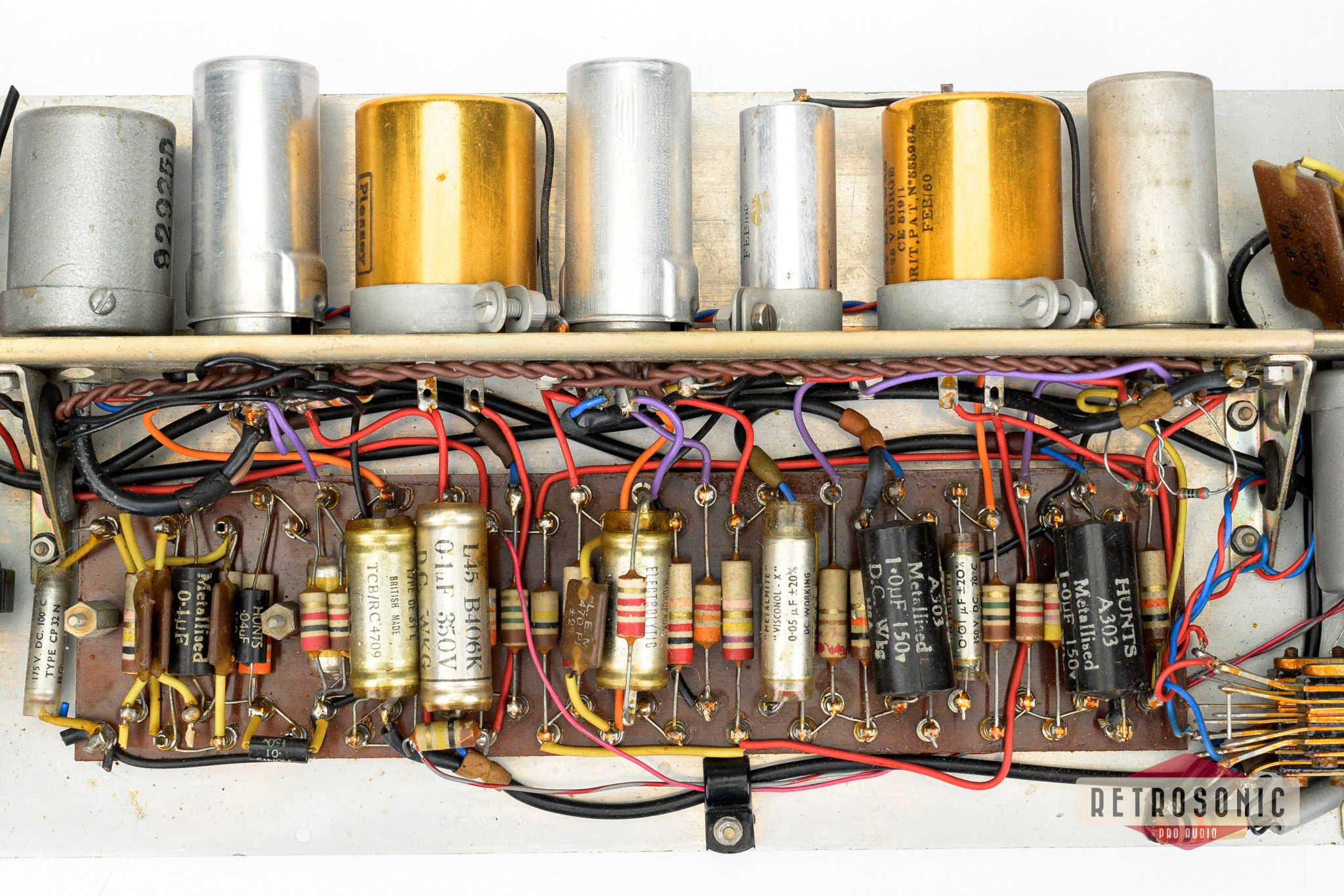 EMI RE301 / TR52 Tube Mic-/Line Preamp pair early 60´s