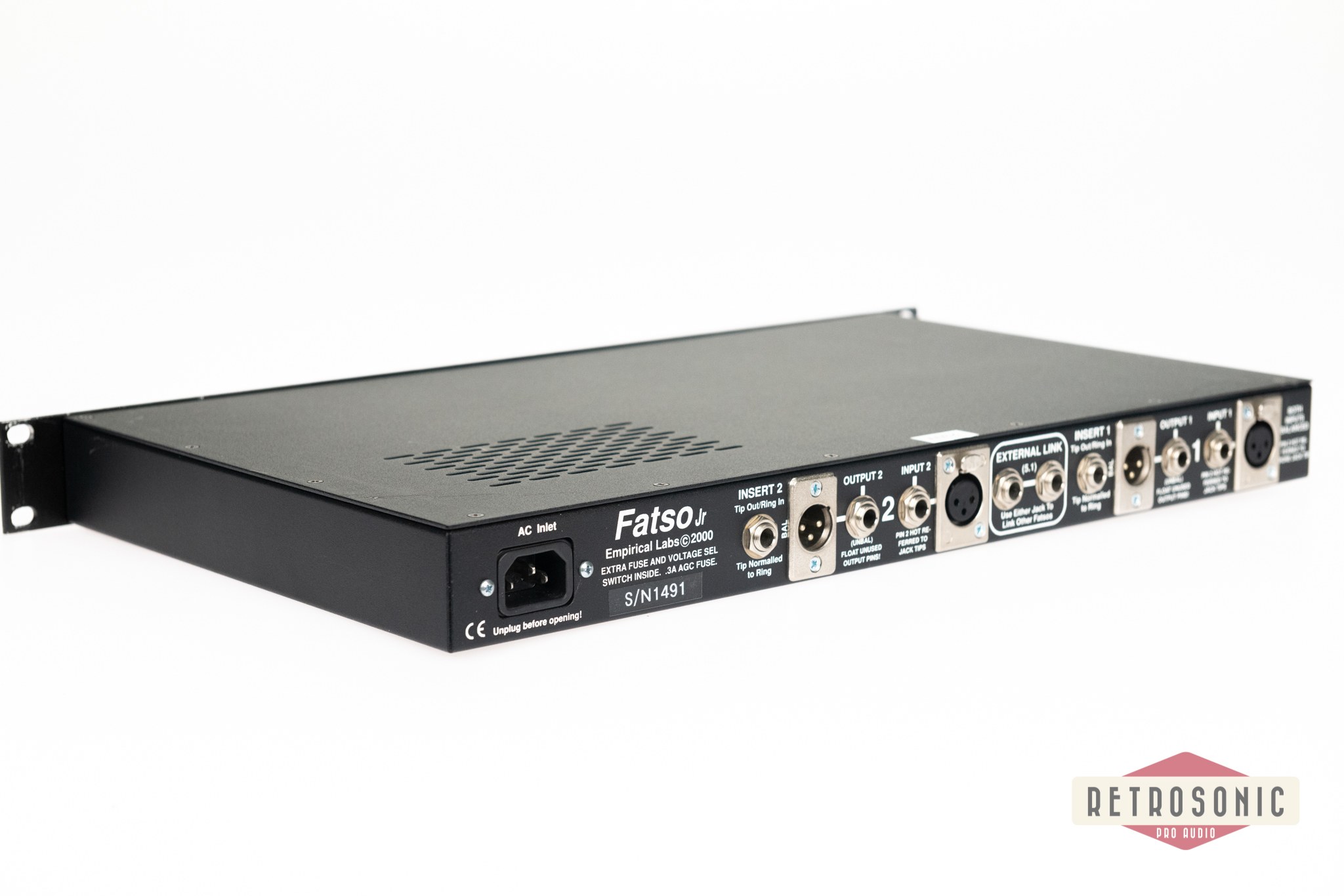 Empirical Labs Fatso Jr Full Analog Tape Simulator and Optimizer