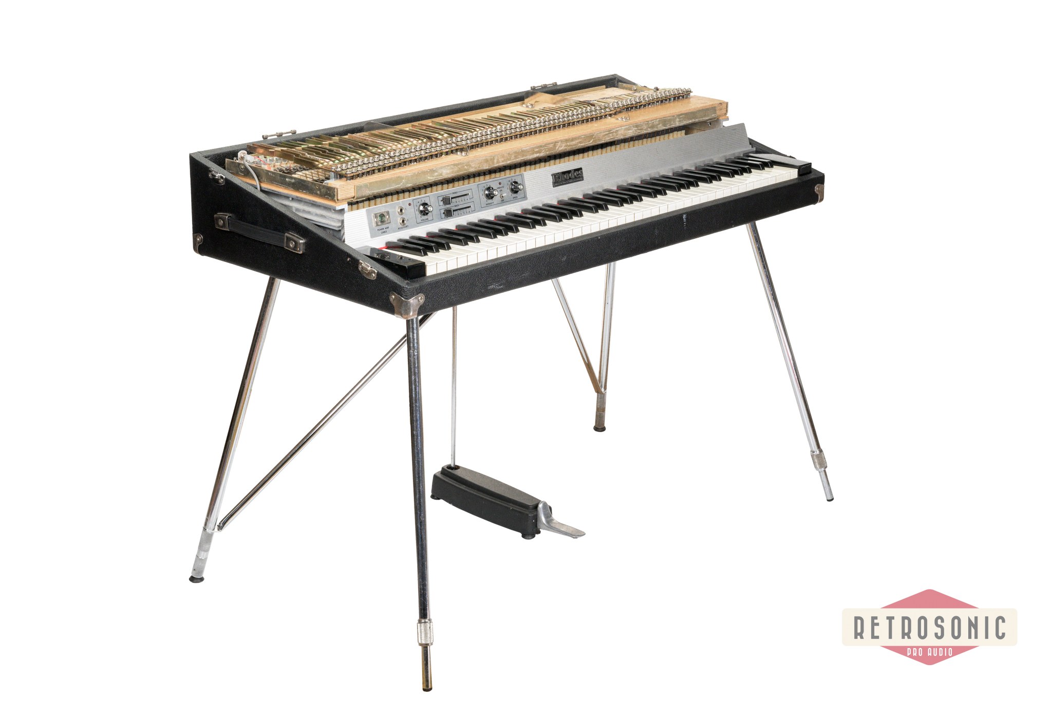Fender Rhodes 73 Mk1 Top of Suitcase Model With Legs