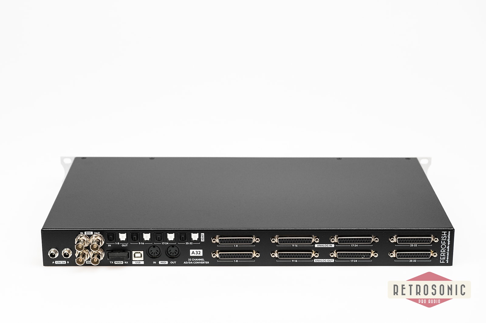 FERROFISH A32 32Ch AD/DA, MADI & ADAT Converter