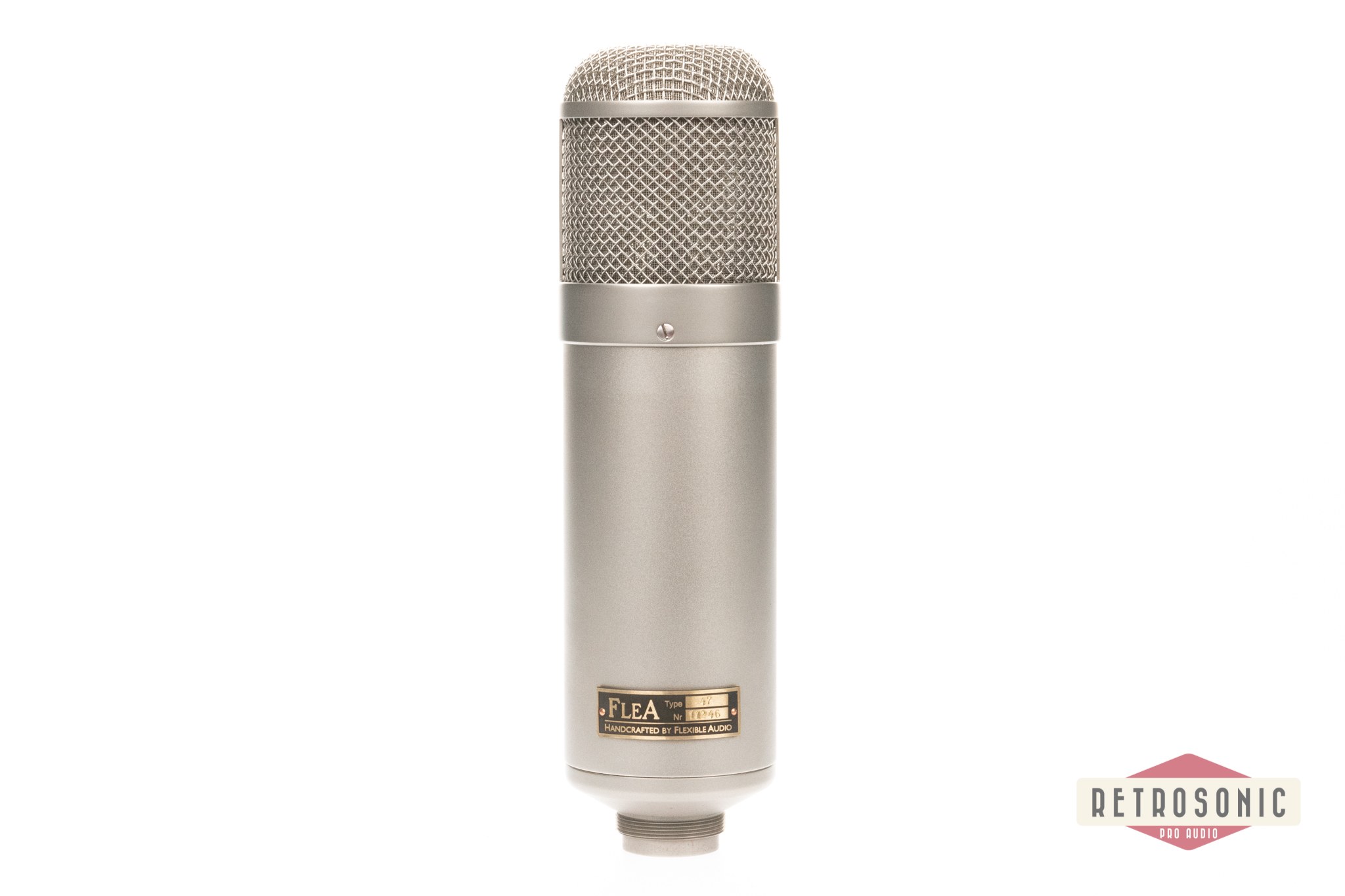 Flea47 Tube Microphone, Short Body, F47 Capsule