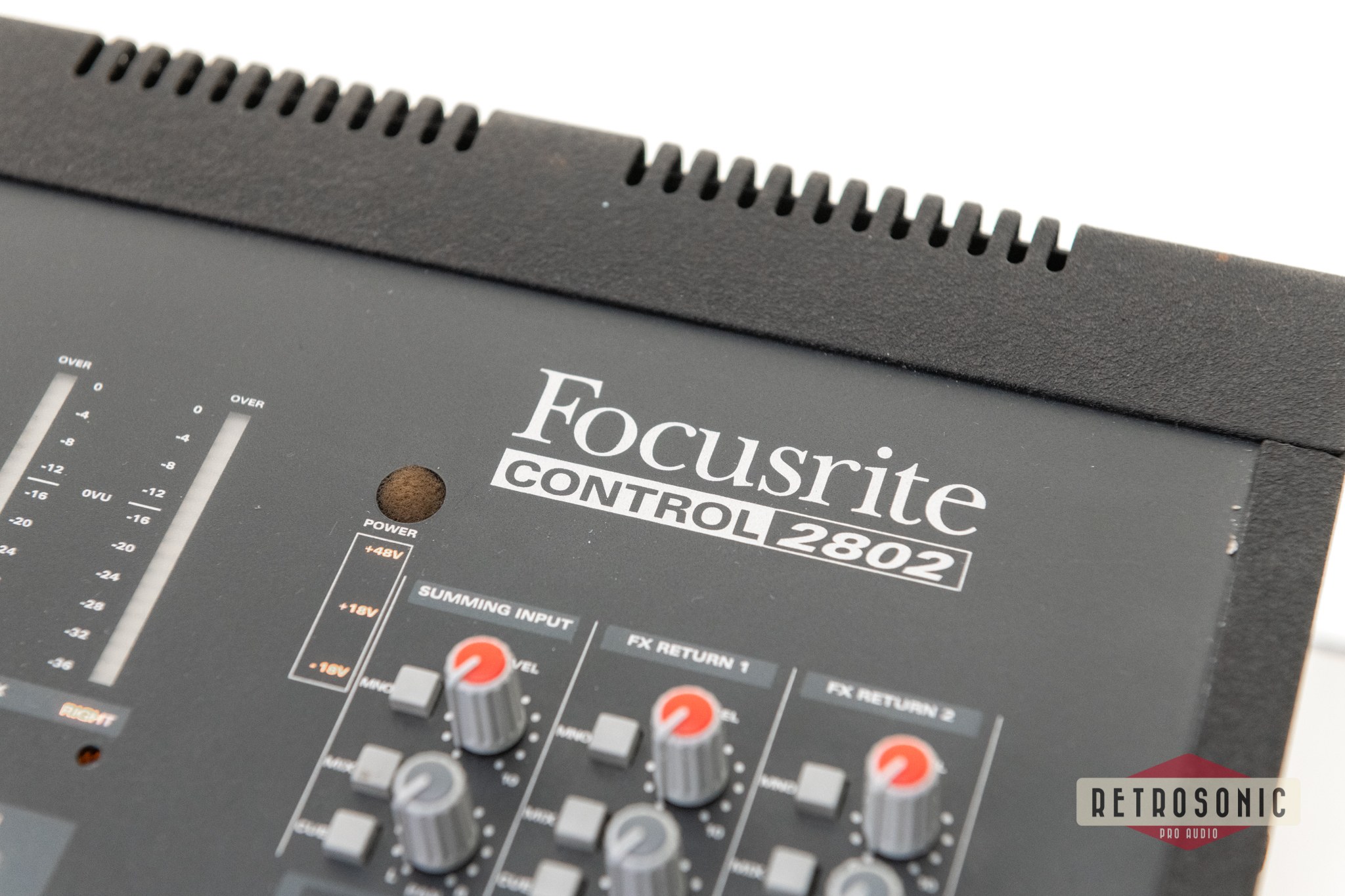 Focusrite Control 2802 Analogue Console & DAW Controller