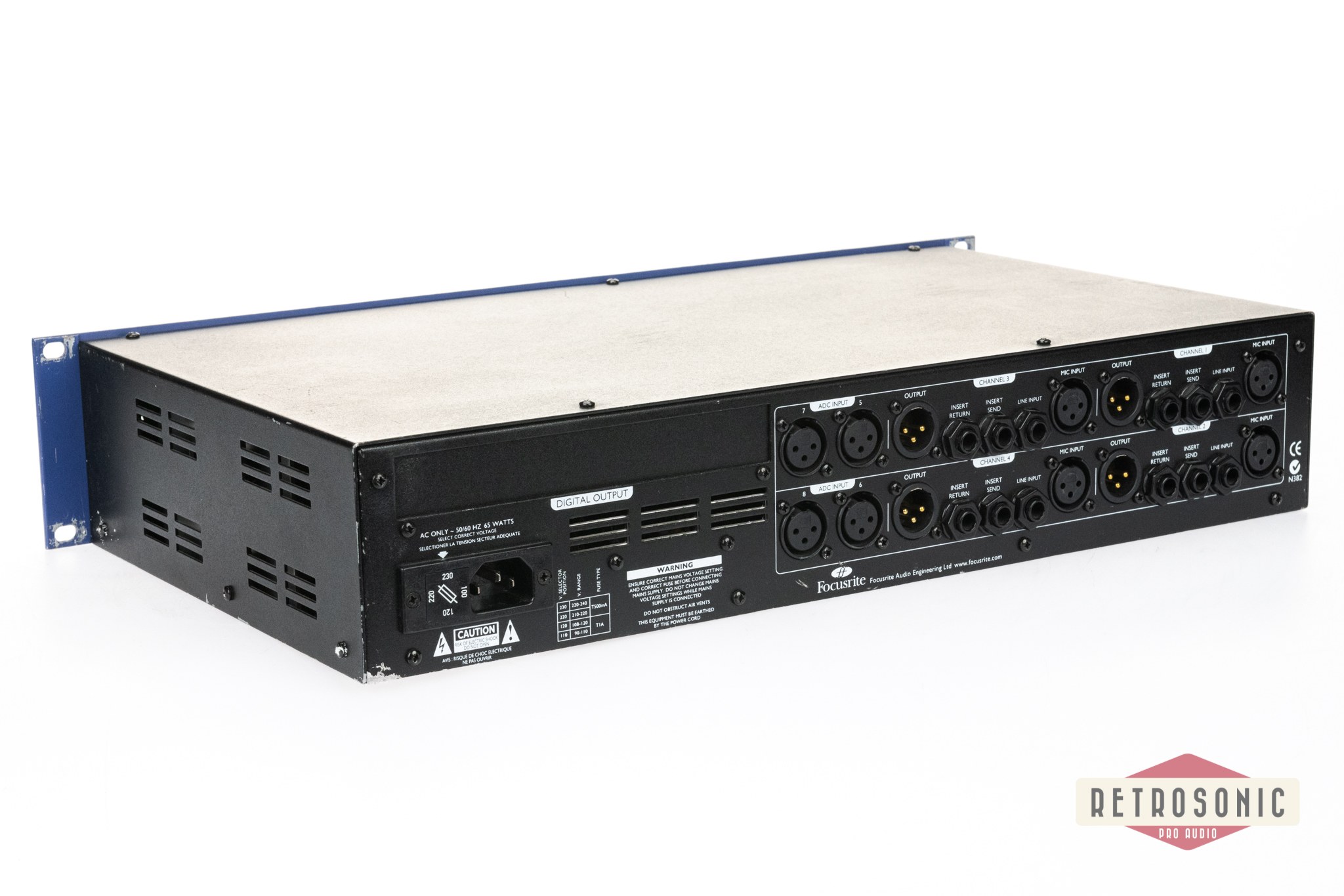 Focusrite ISA 428, 4ch Mic Preamp