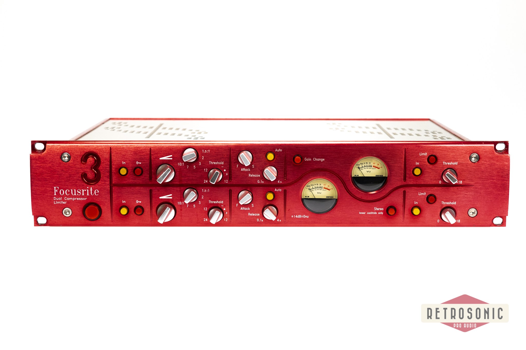 Focusrite Red 3 Dual VCA Compressor