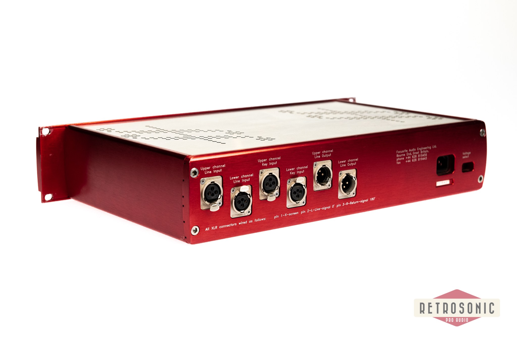 Focusrite Red 3 Dual VCA Compressor