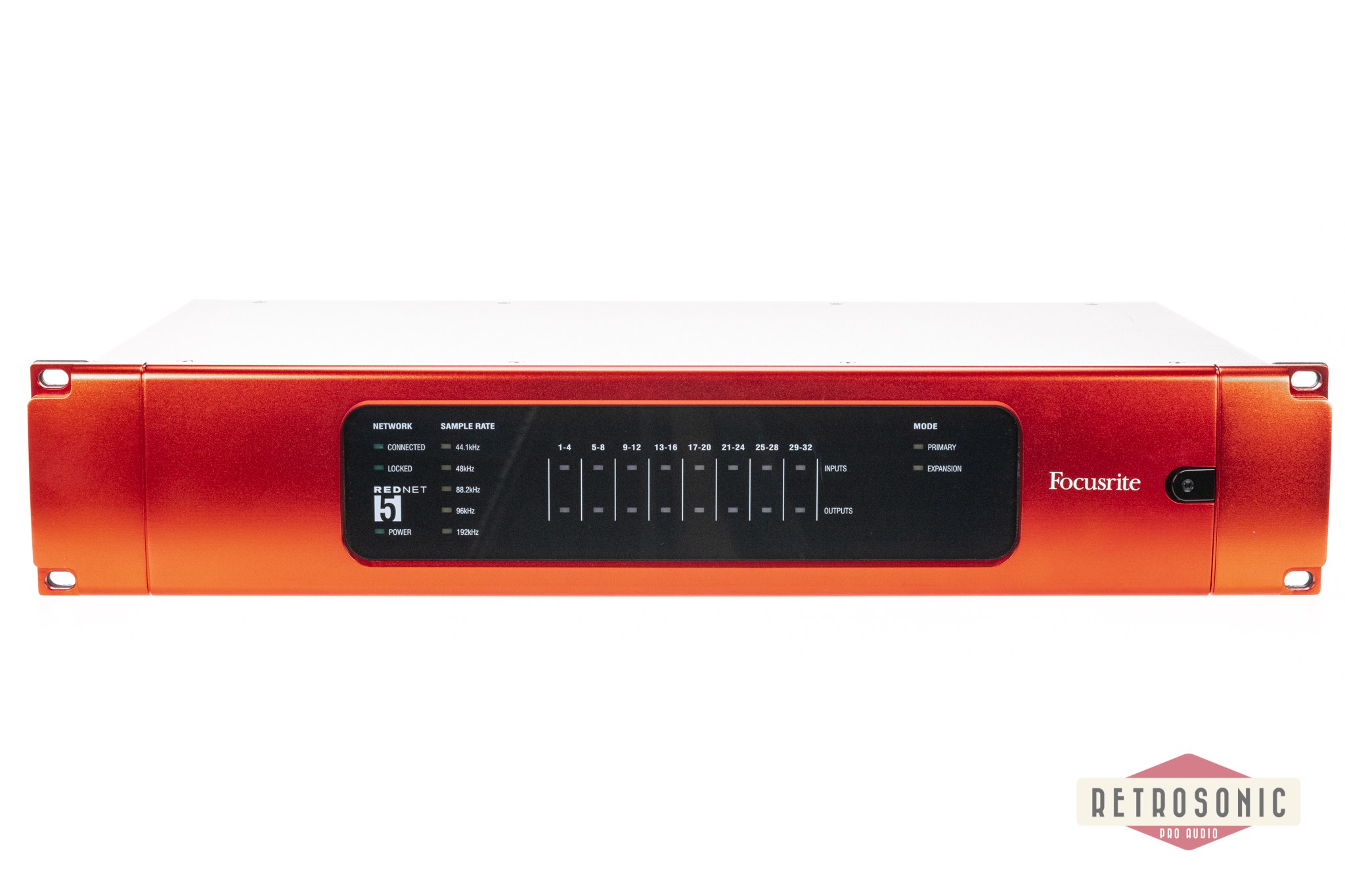 Focusrite RedNet 5 Pro Tools HD Bridge Dante Audio Interface #1