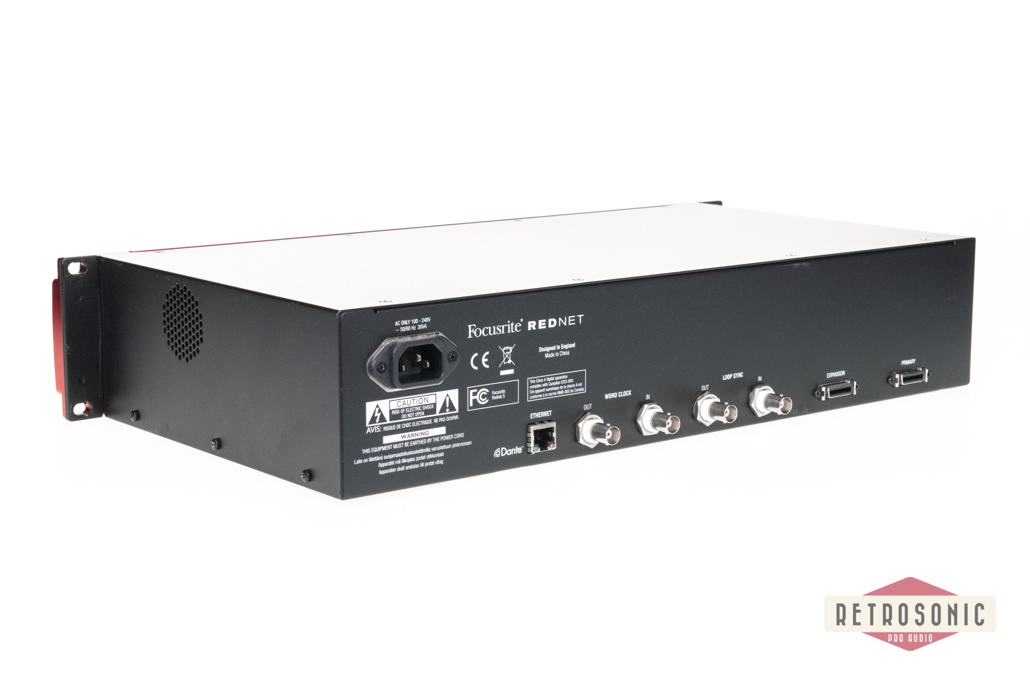 Focusrite RedNet 5 Pro Tools HD Bridge Dante Audio Interface #1