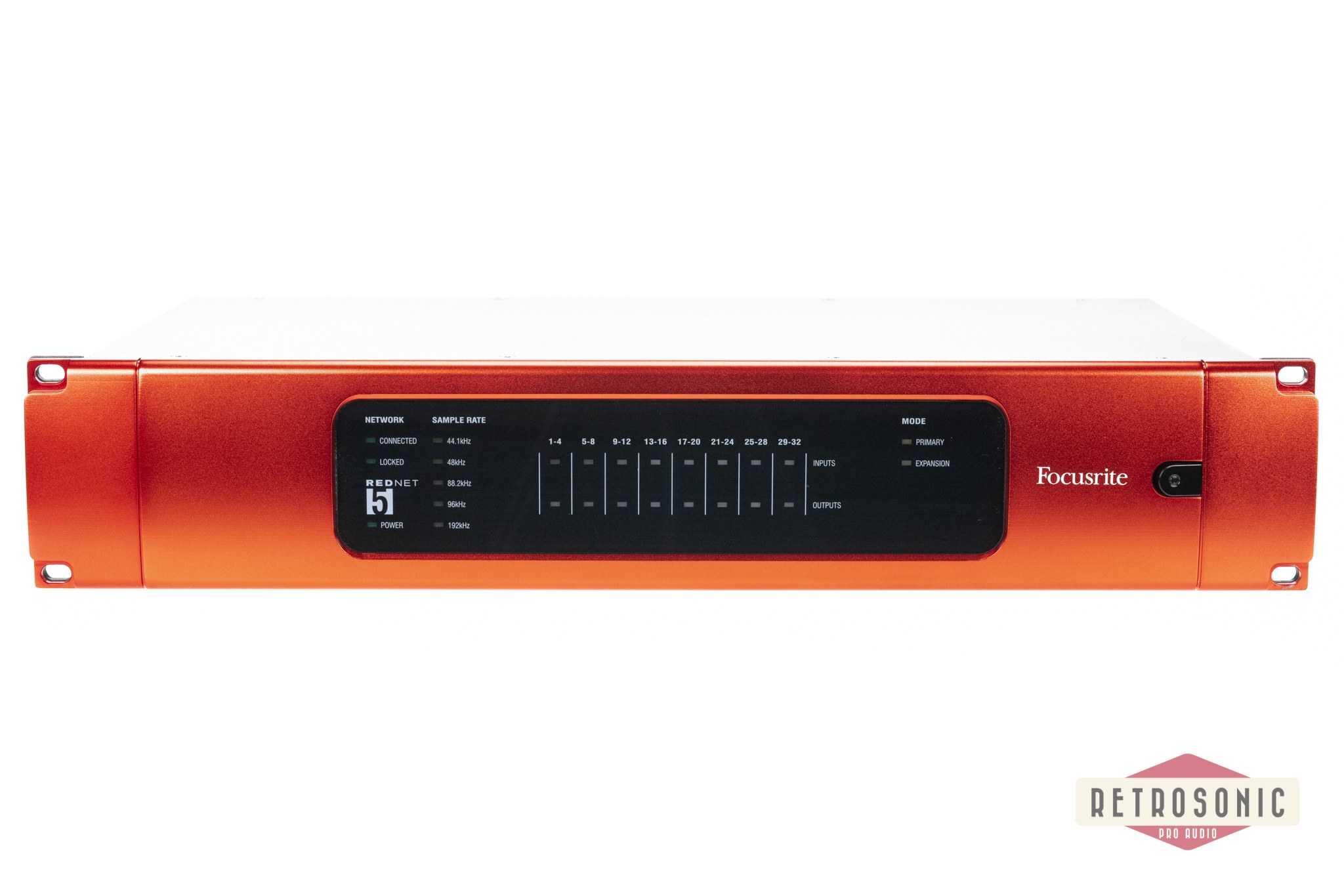 Focusrite RedNet 5 Pro Tools HD Bridge Dante Audio Interface #4