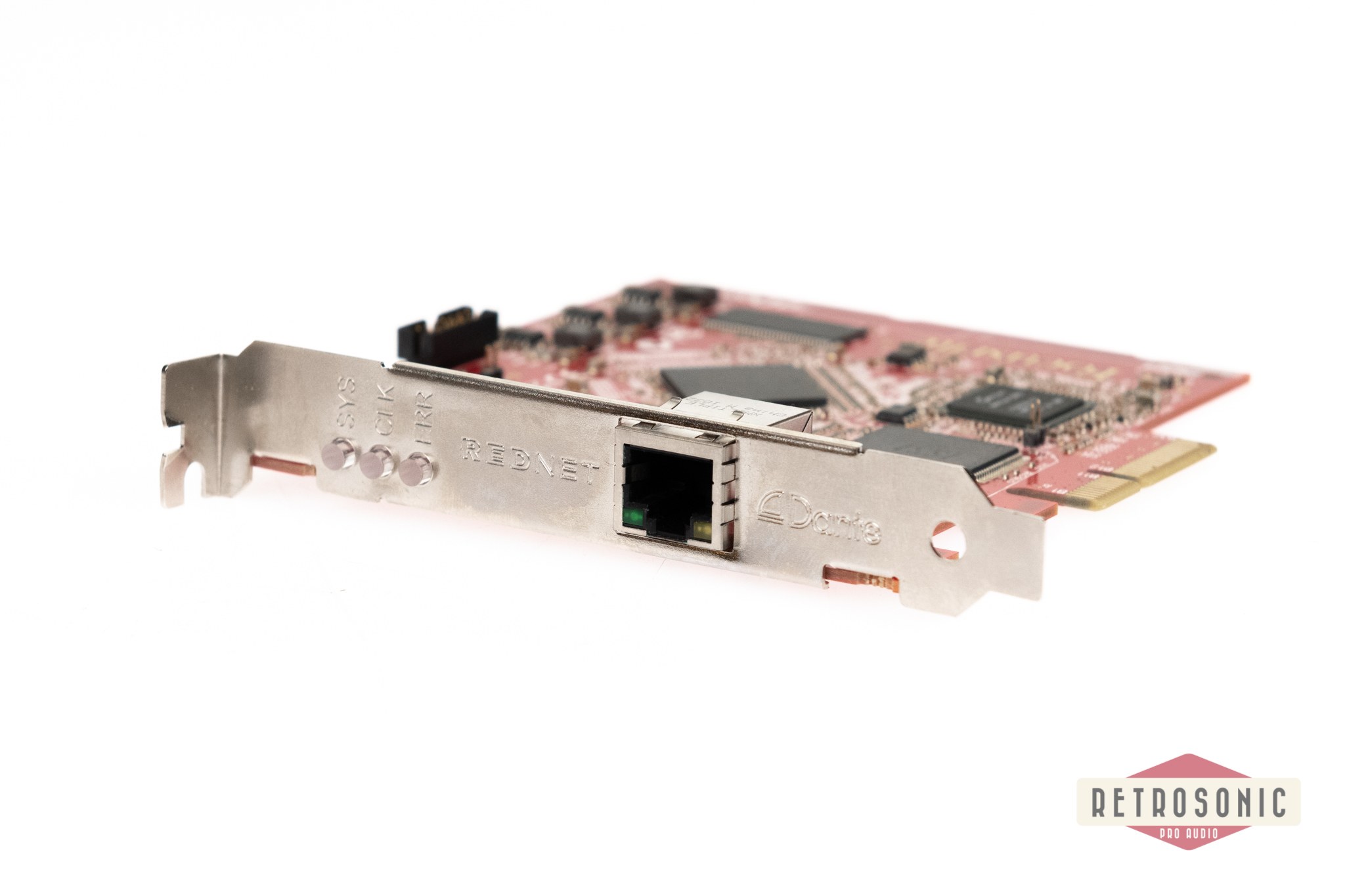 Focusrite Rednet Dante PCIe Soundcard 128 I/O for Mac and PC