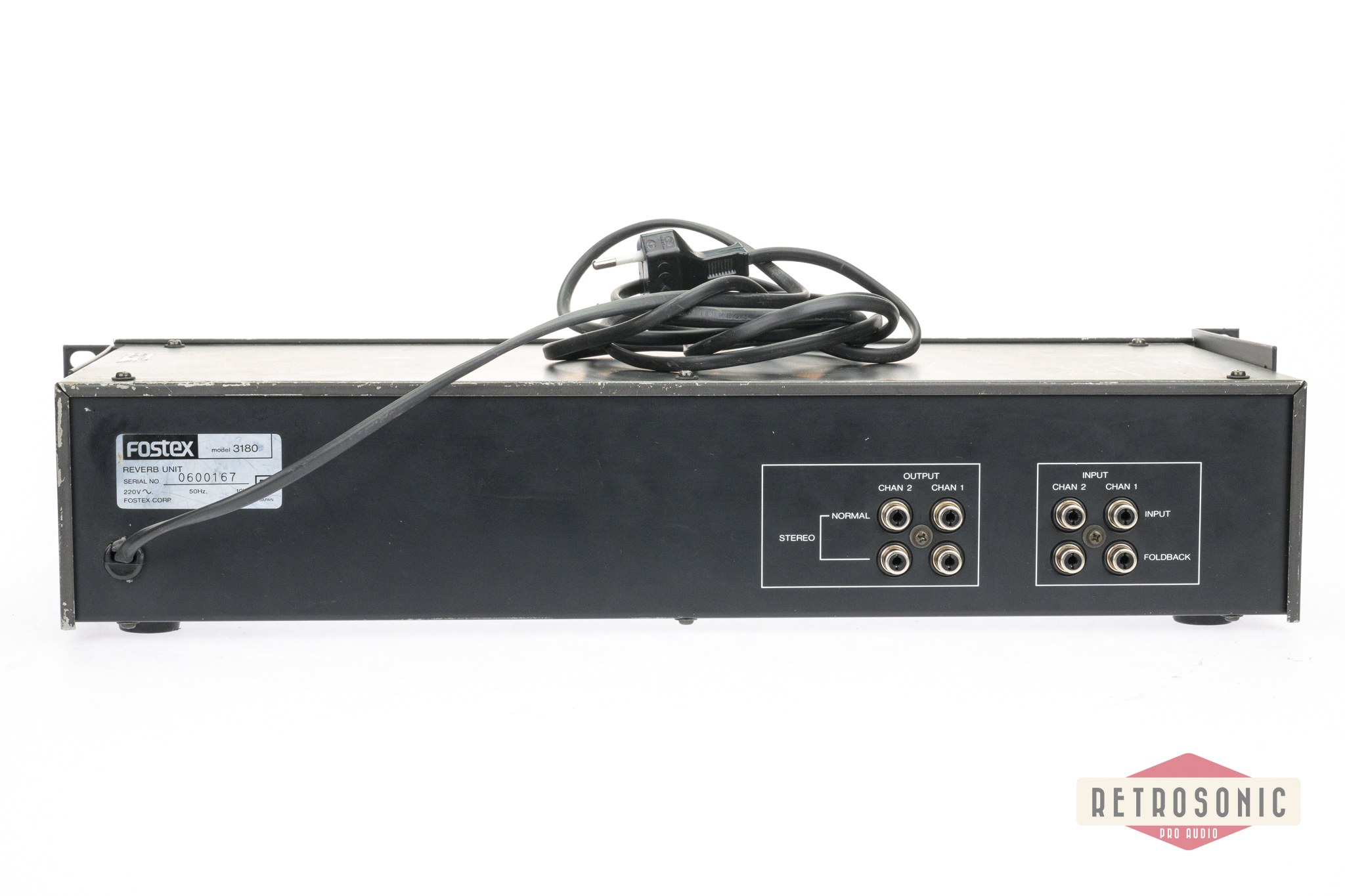 Fostex Reverb Unit Model 3180