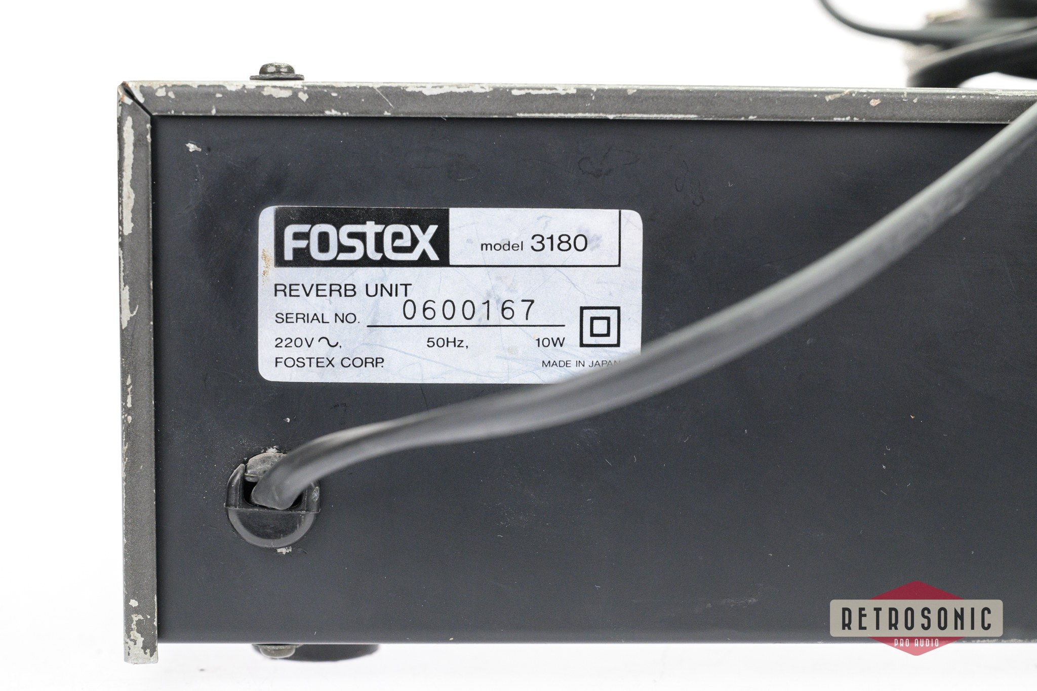 Fostex Reverb Unit Model 3180