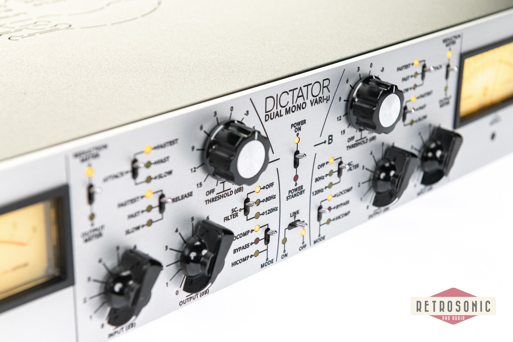 Gainlab Audio Dictator Dual Mono Pentode Vari-μ Compressor
