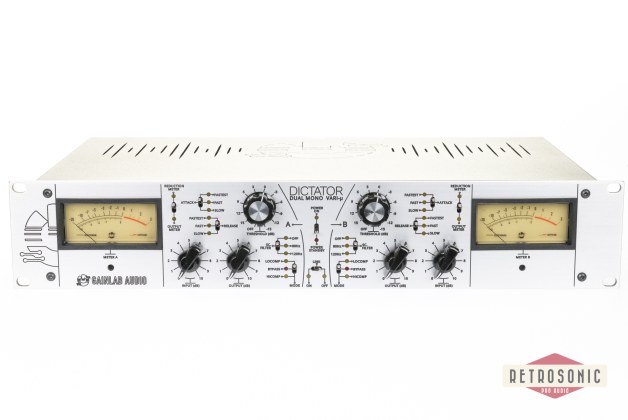 Gainlab Audio Dictator Dual Mono Pentode Vari-μ Compressor